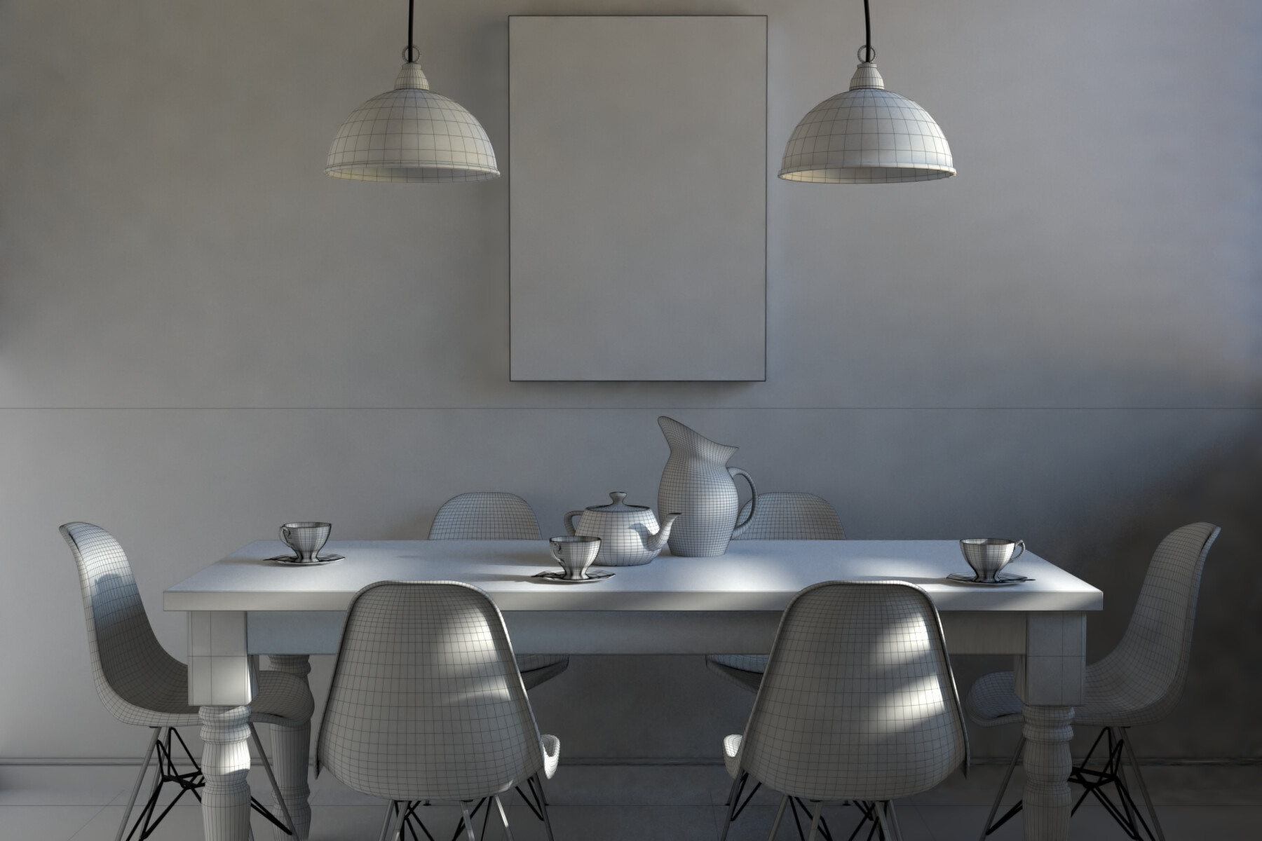 Artstation Breakfast Table Yunus Emre Gunaydin