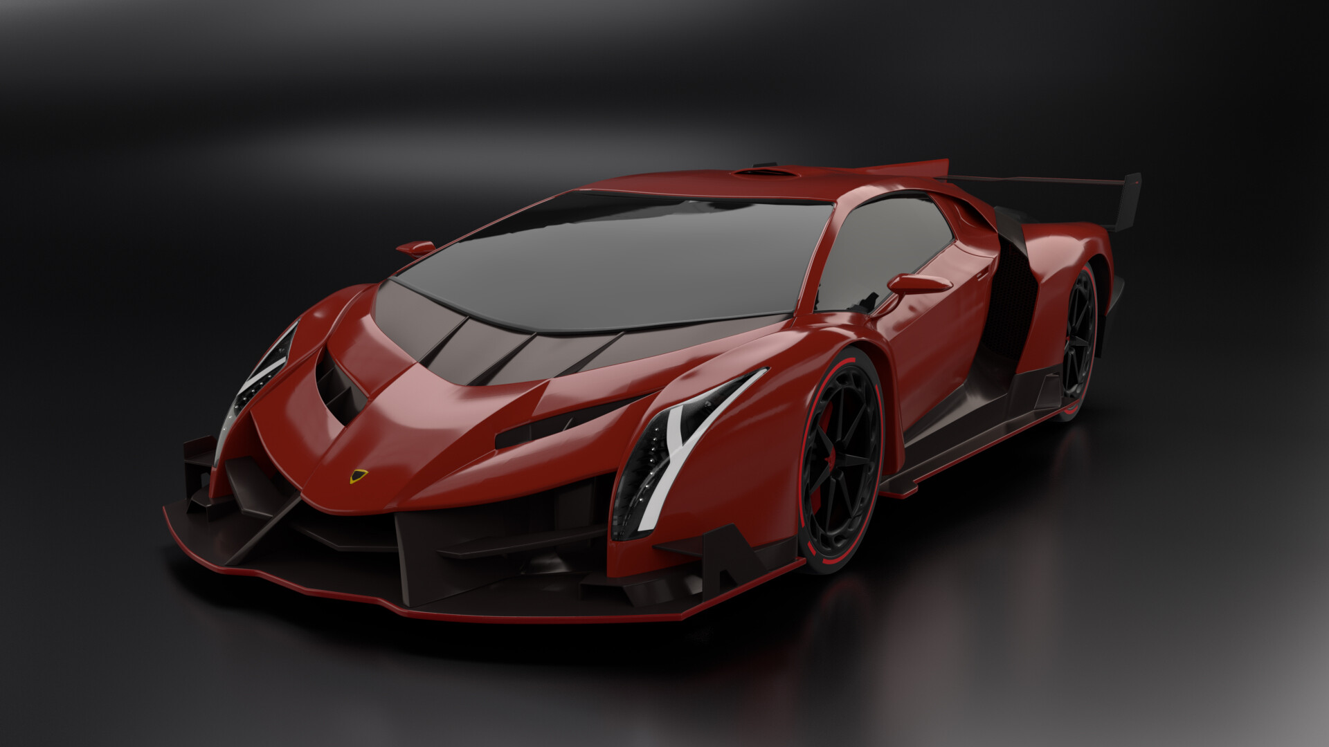 ArtStation - 3D Rendered Lamborghini (HIGH POLY)