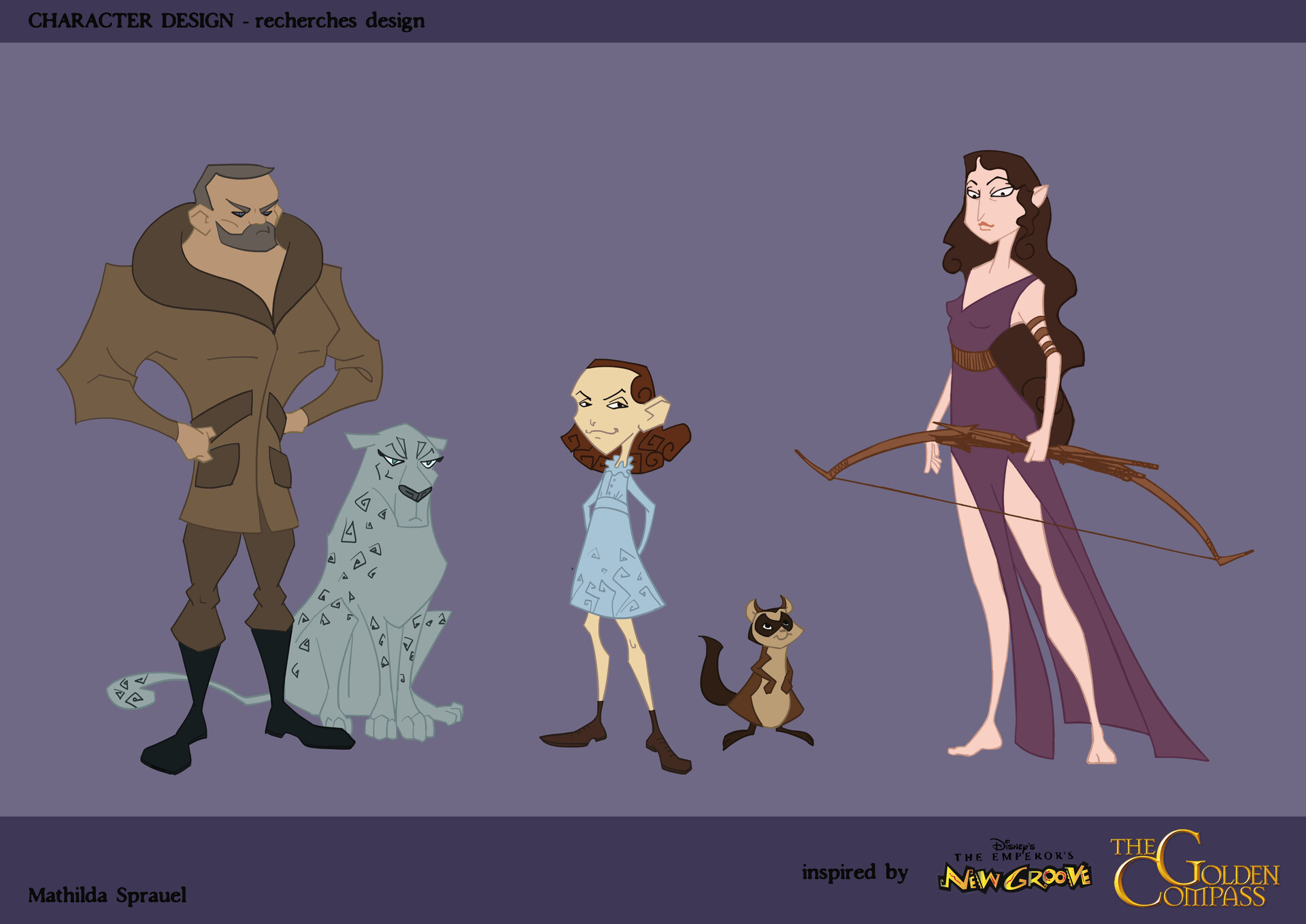 Artstation Graphic Bible Inspired By New Groove And The Golden