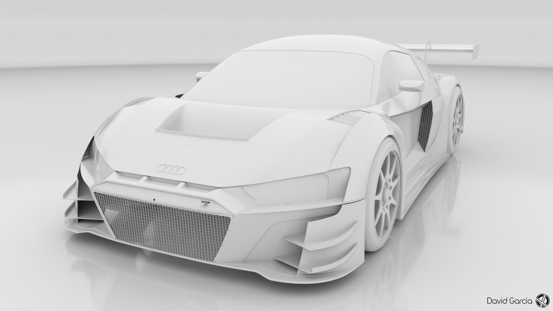 Artstation Audi R8 Lms Gt3 19 David Garcia