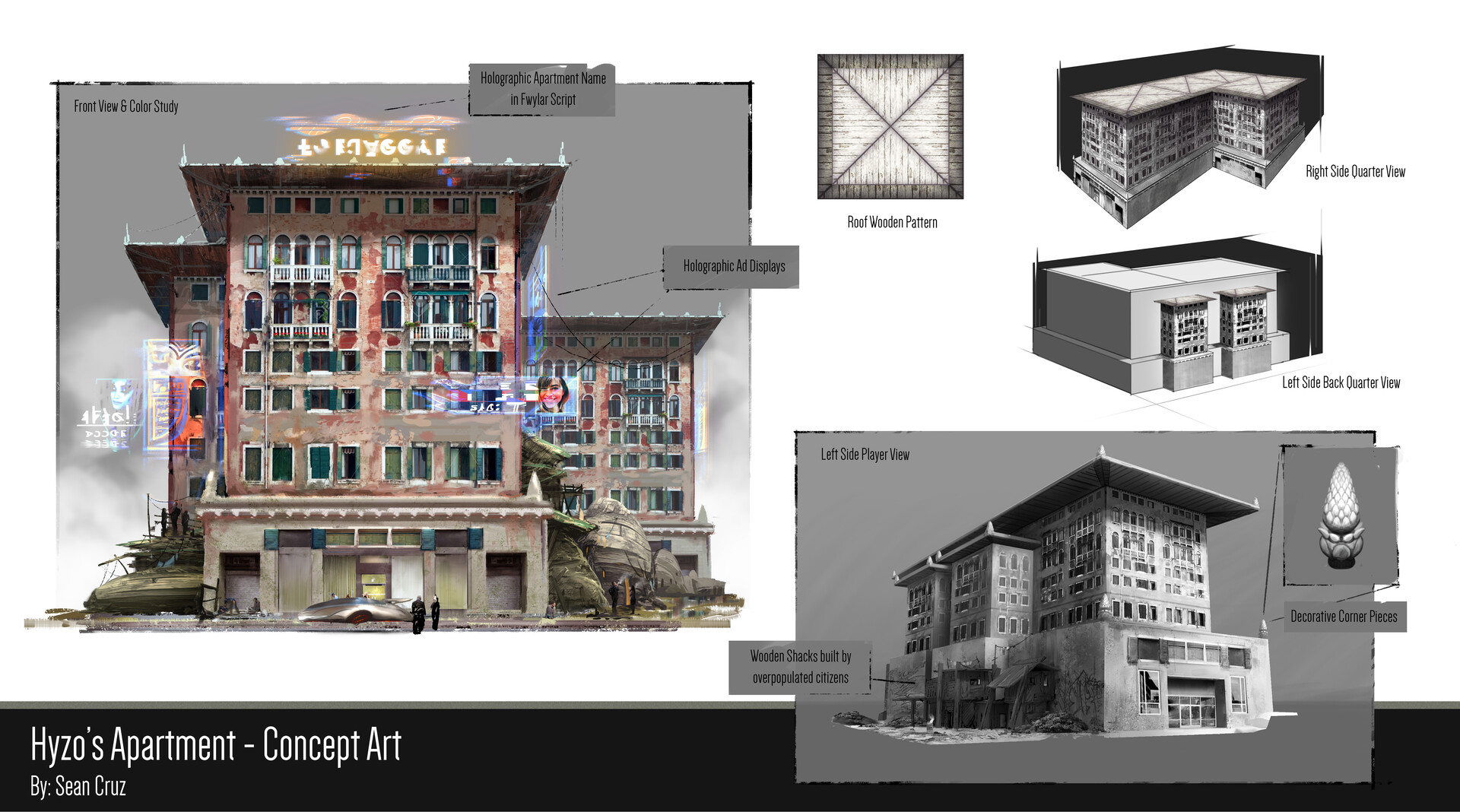 Artstation Apartment Concept Sean Cruz Apartment Concept
