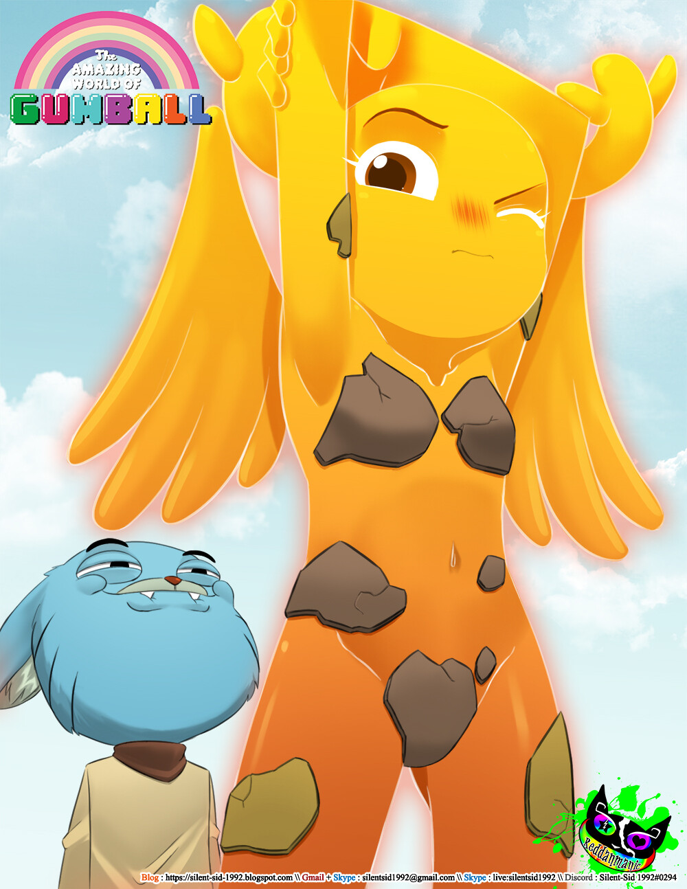 Artstation The Amazing World Of Gumball Gumball X Penny Sid