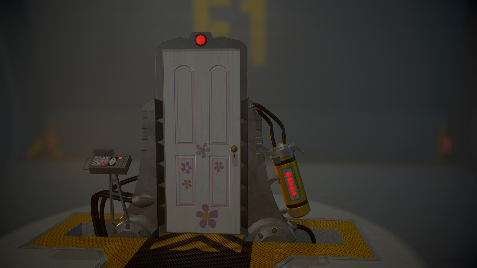 Artstation Monsters Inc Boo S Door Kevin Tisaire