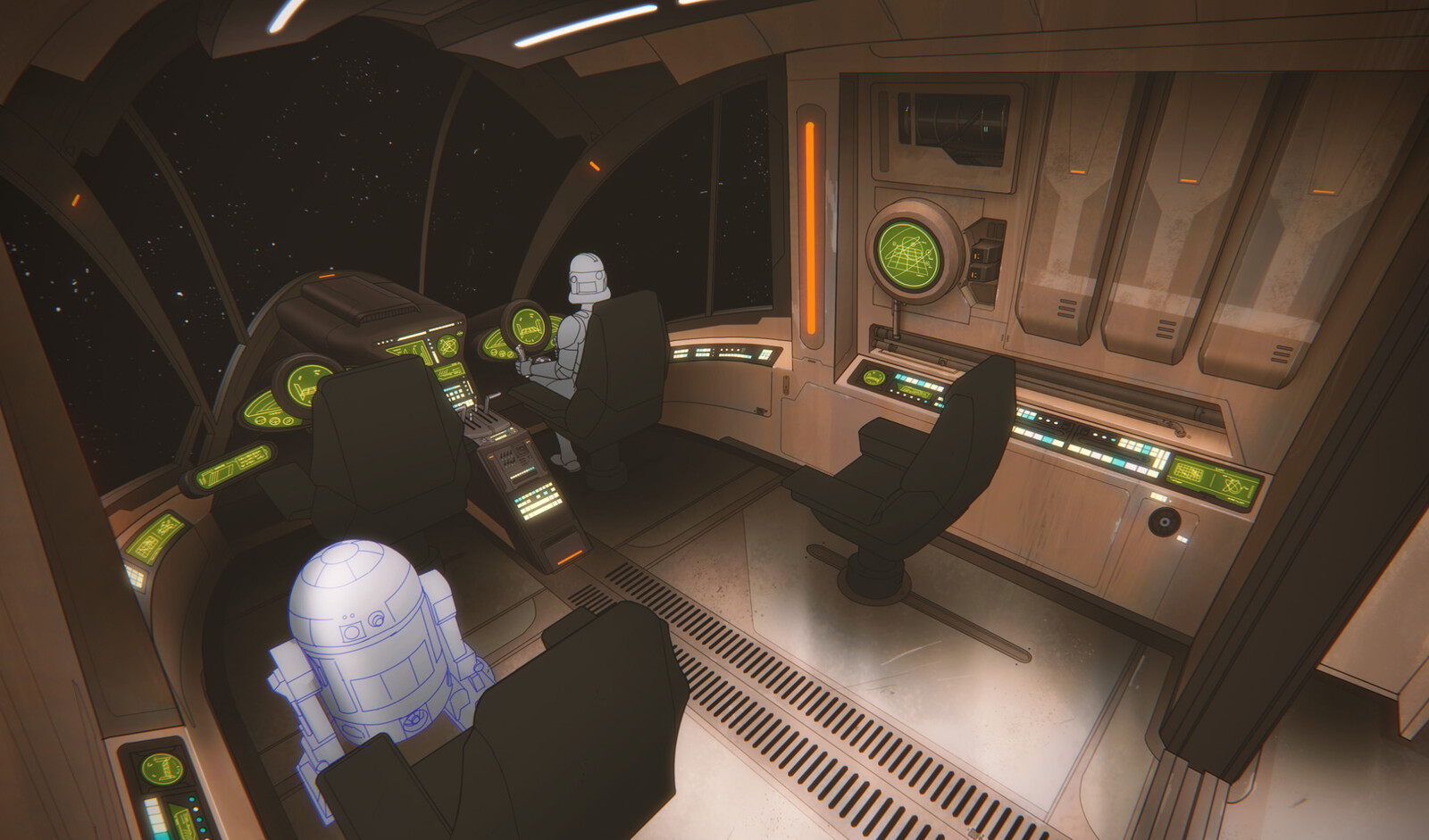 Shuttle Cockpit