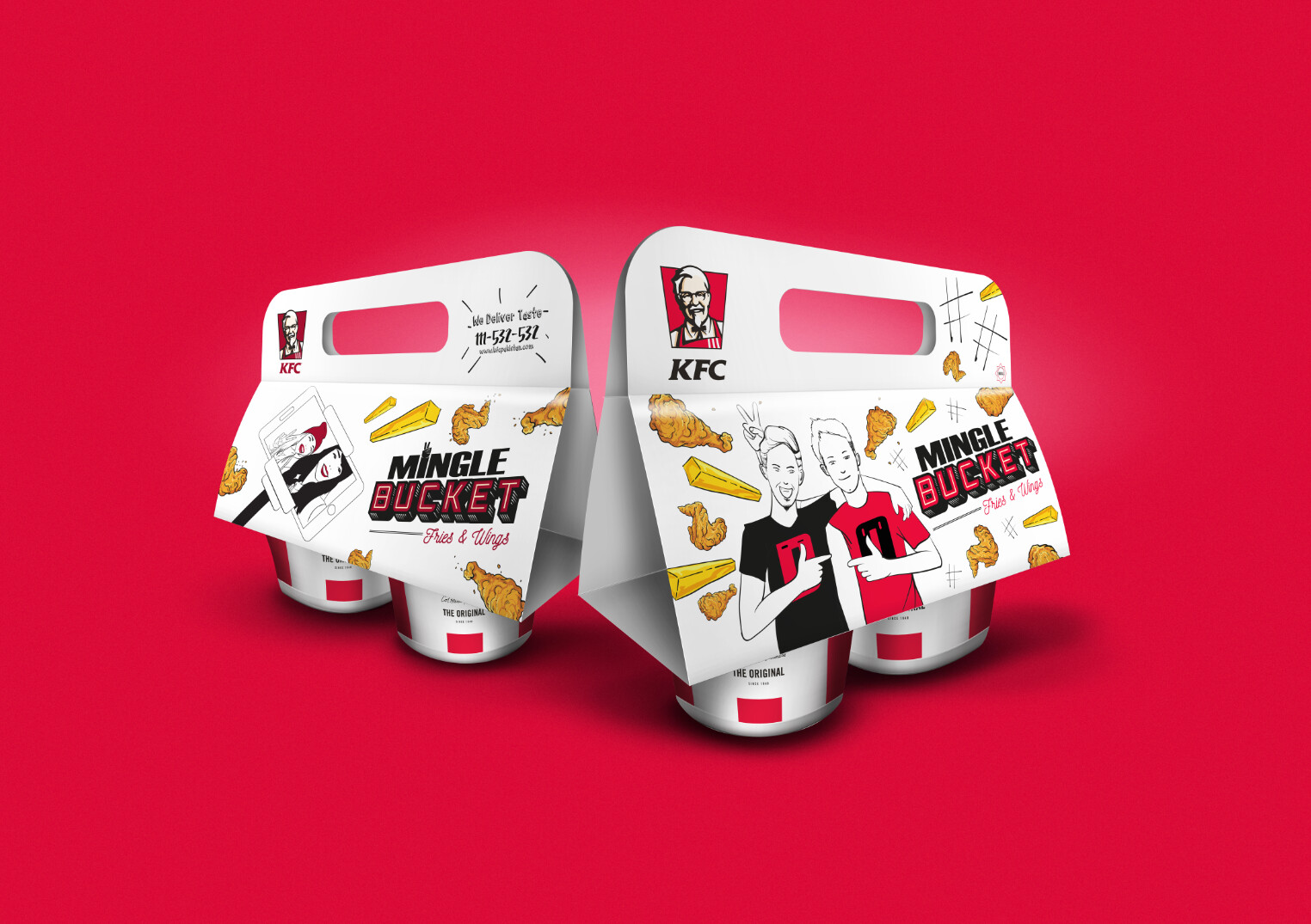 shaun joseph mingle bucket logo packaging and kvs shaun joseph mingle bucket logo