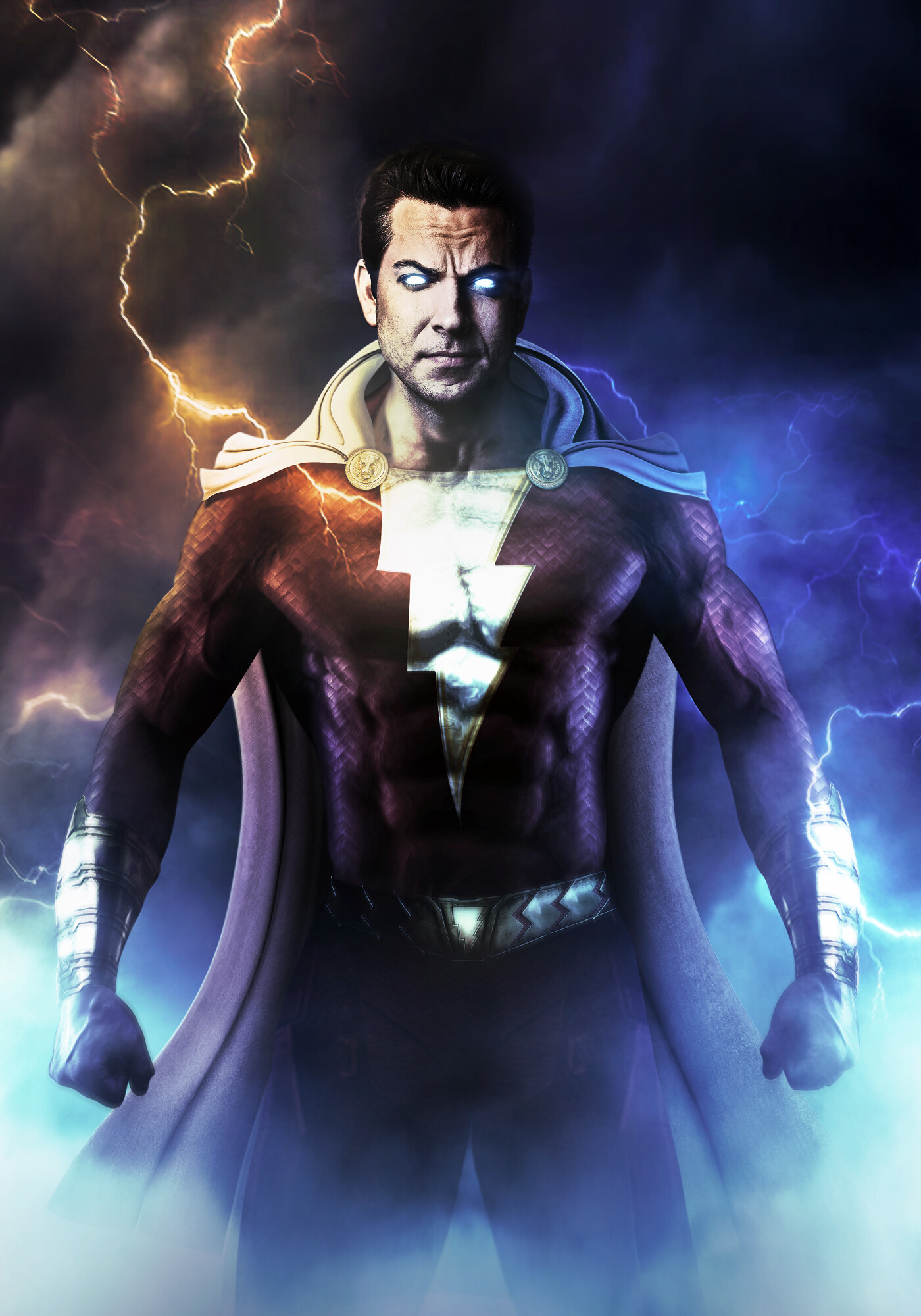 Artstation Shazam Zachary Levi Mizuri