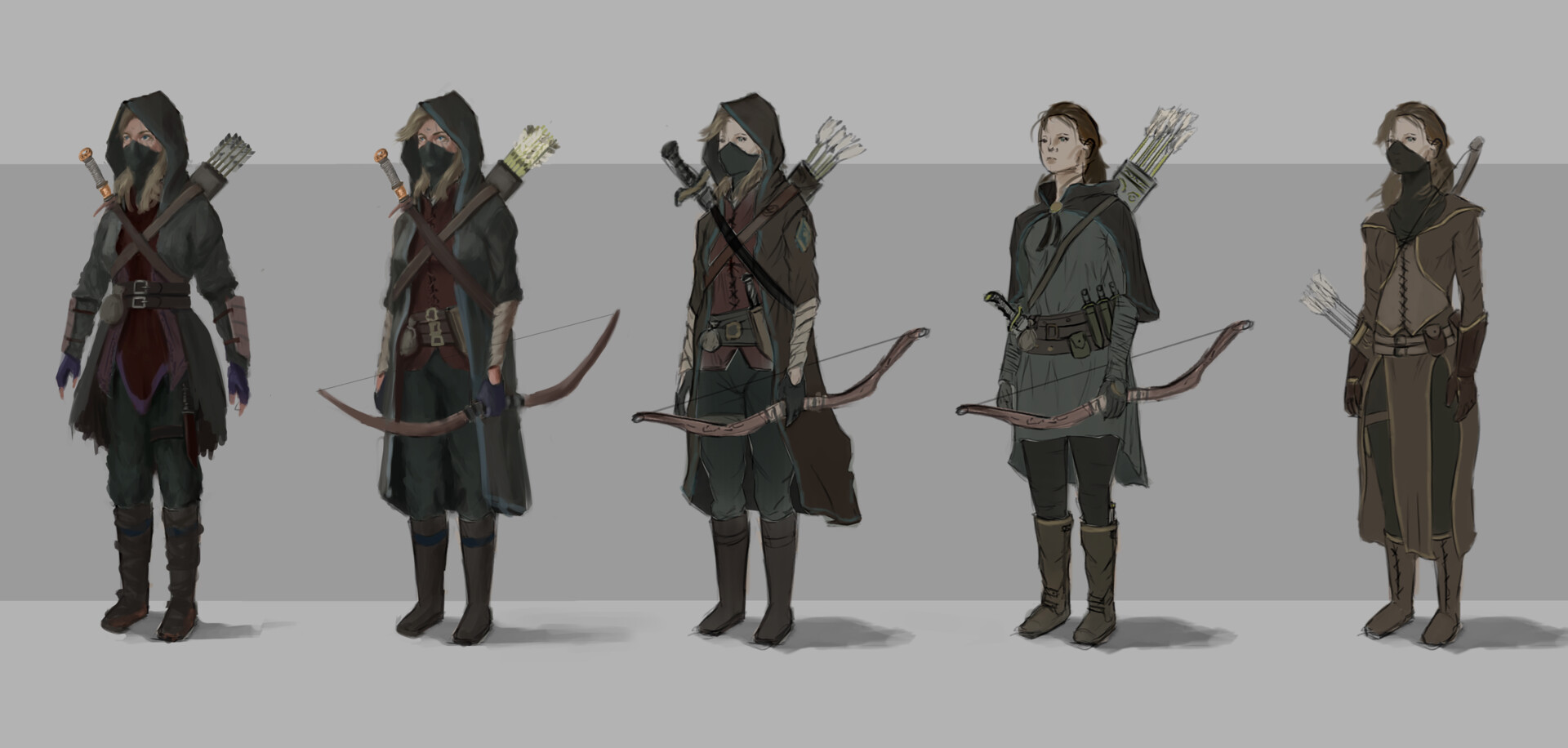 ArtStation - Medieval Assassin Concept