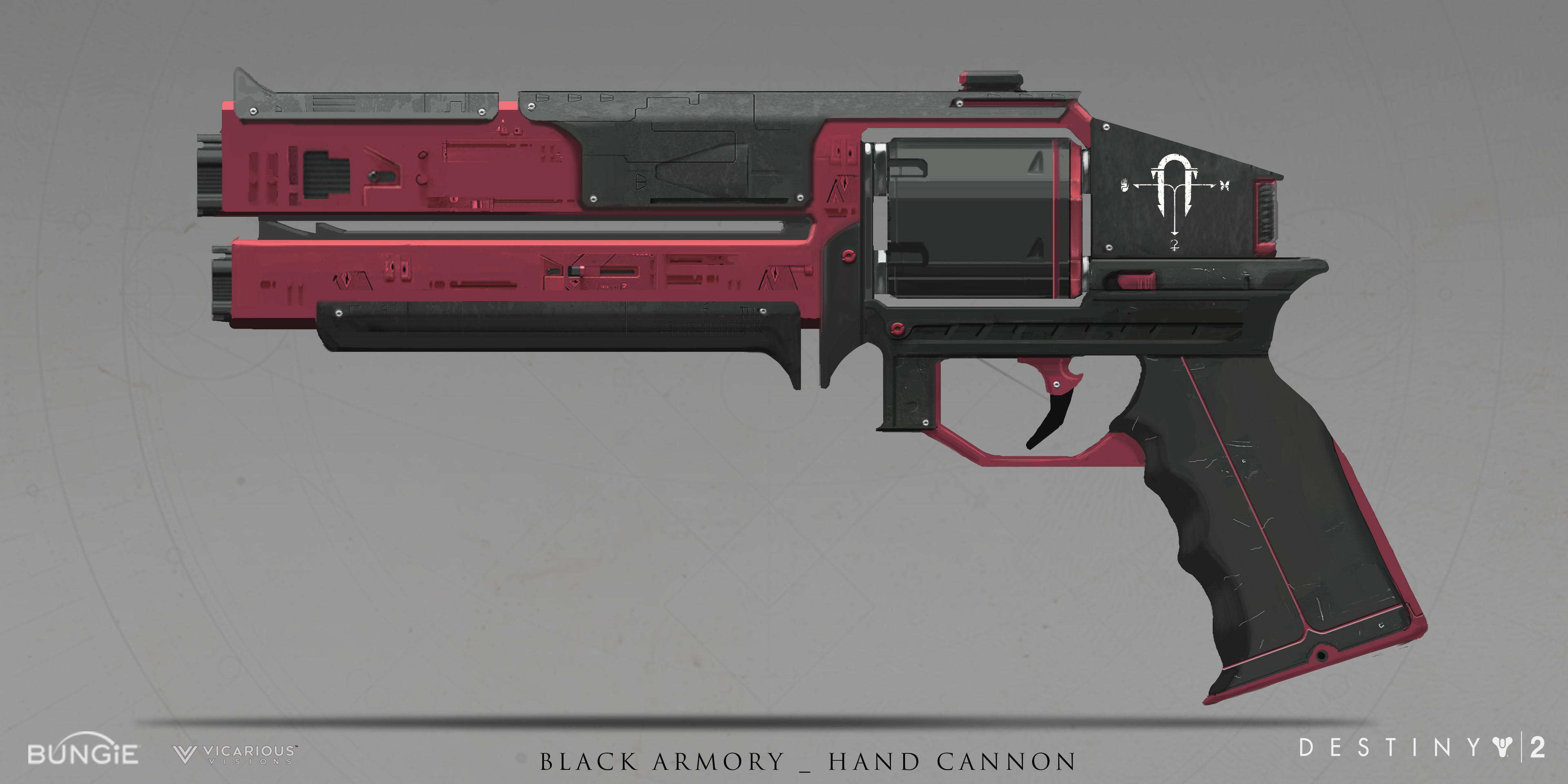 Kindled Orchid: 
Weapon design for Destiny 2 Black Armory DLC