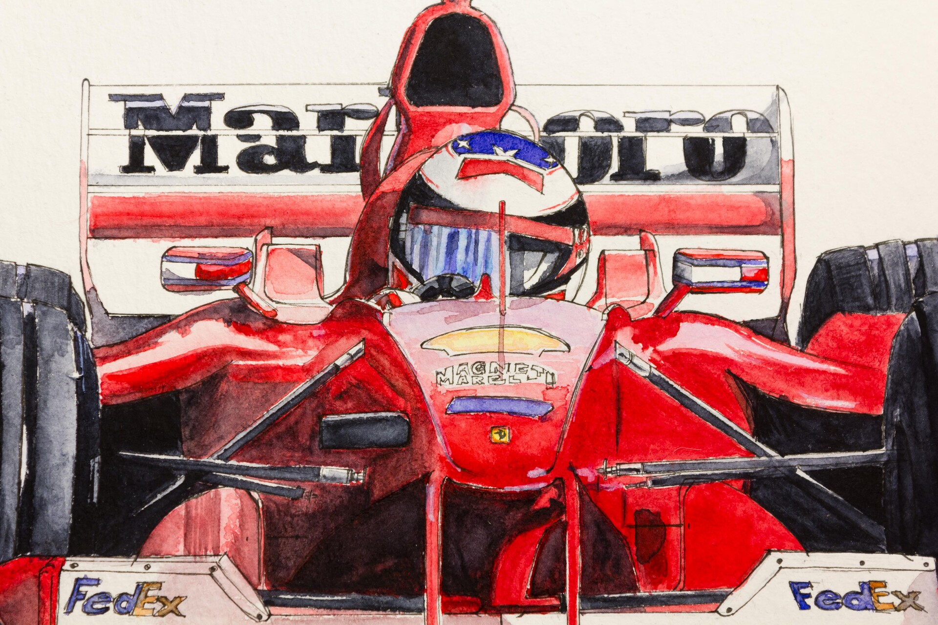 Maxence Leret D Aubigny Ferrari F1 2000 Michael Schumacher 2000 Season