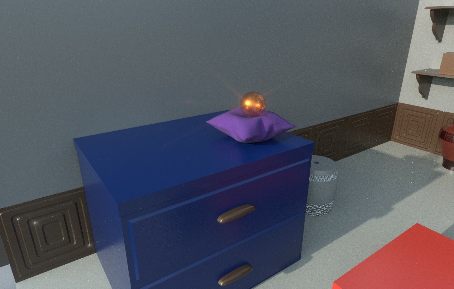 Aaron E. Conner - Dragon Ball - Grandpa Gohan House Diorama