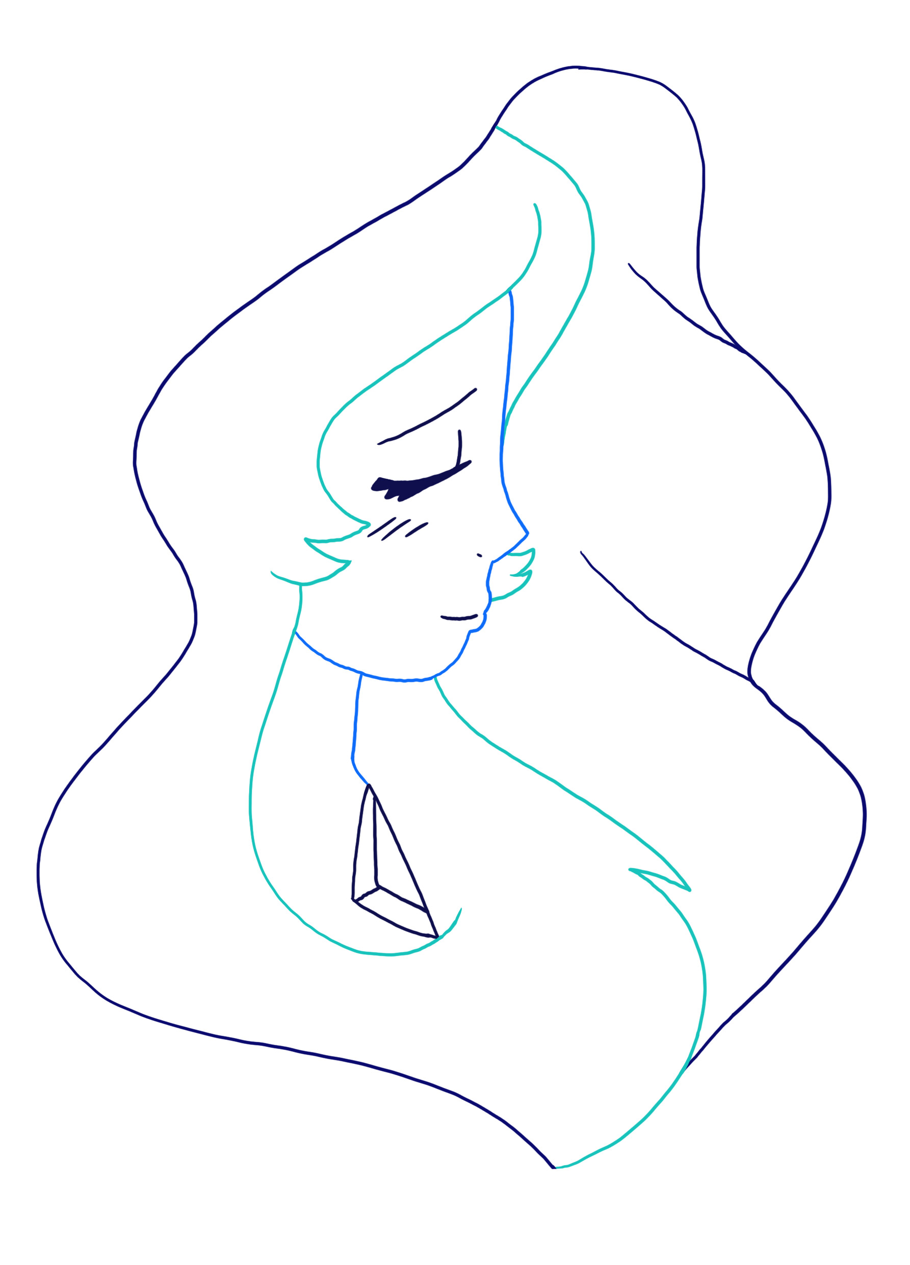 Artstation Blue Diamond Steven Universe