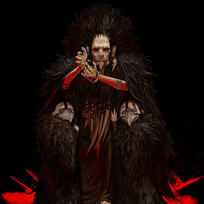 Adrian smith mercenary11 shaman lord coloured