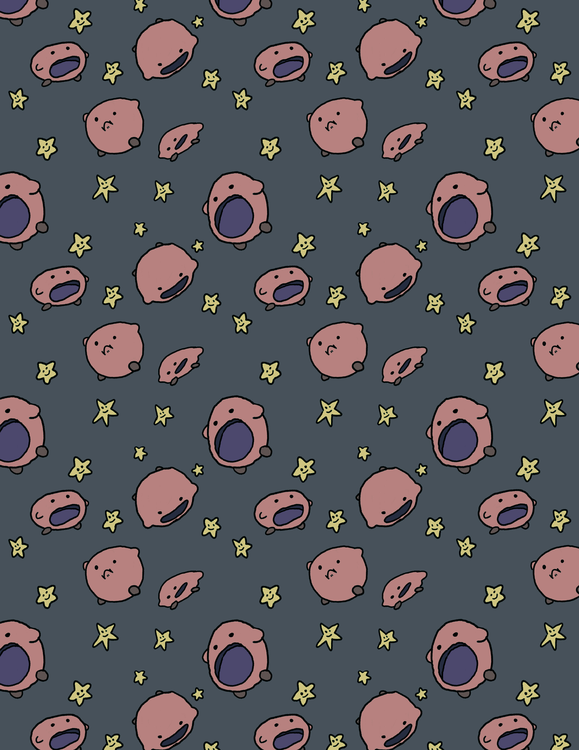 ArtStation [KIRBY] Kirby Patterns