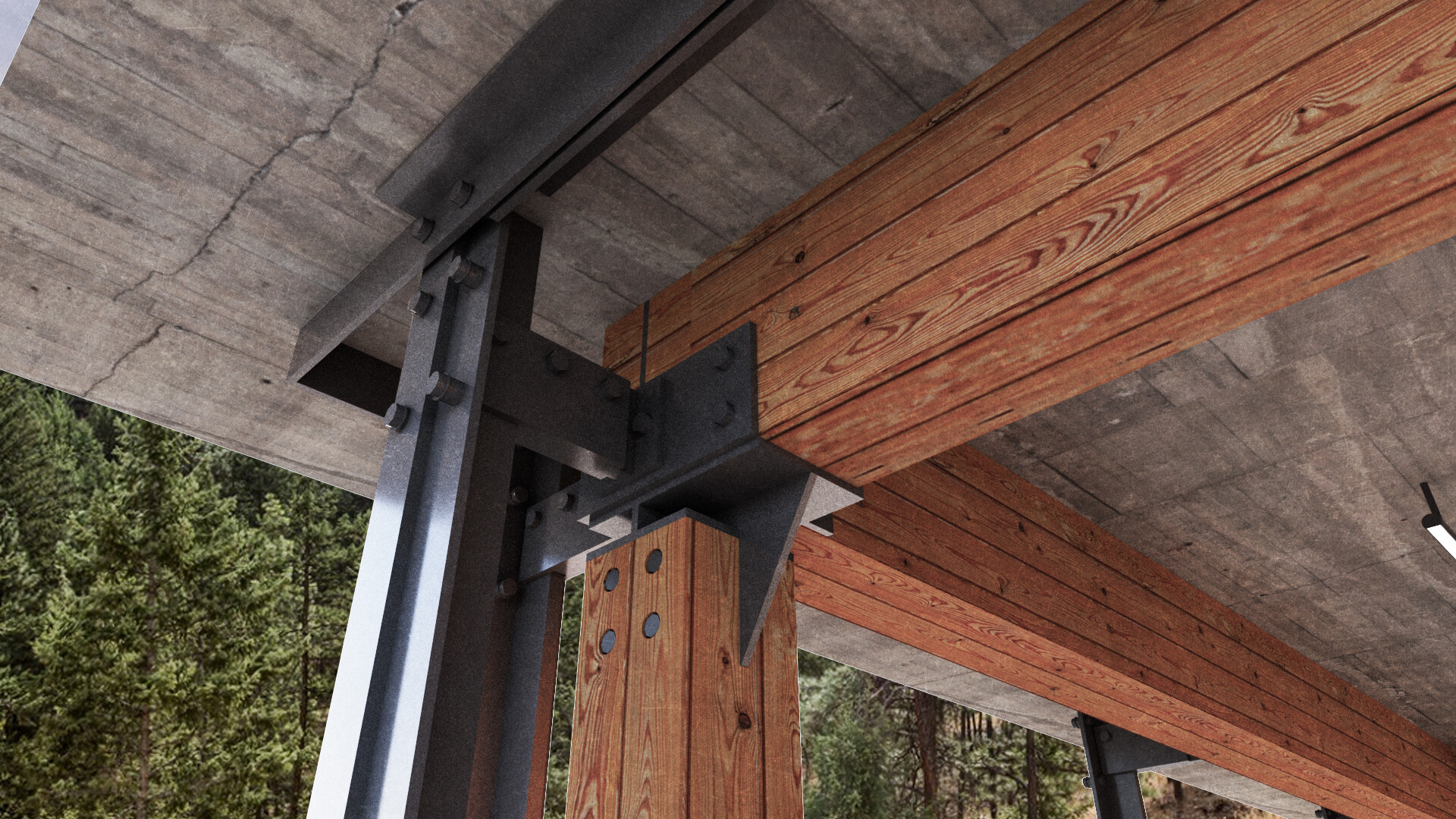 ArtStation Wood & Steel Connections