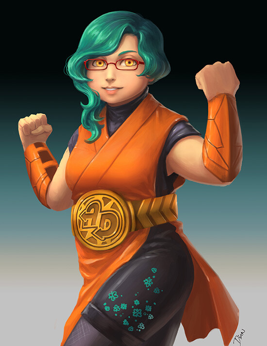 Art created for gaming merch.