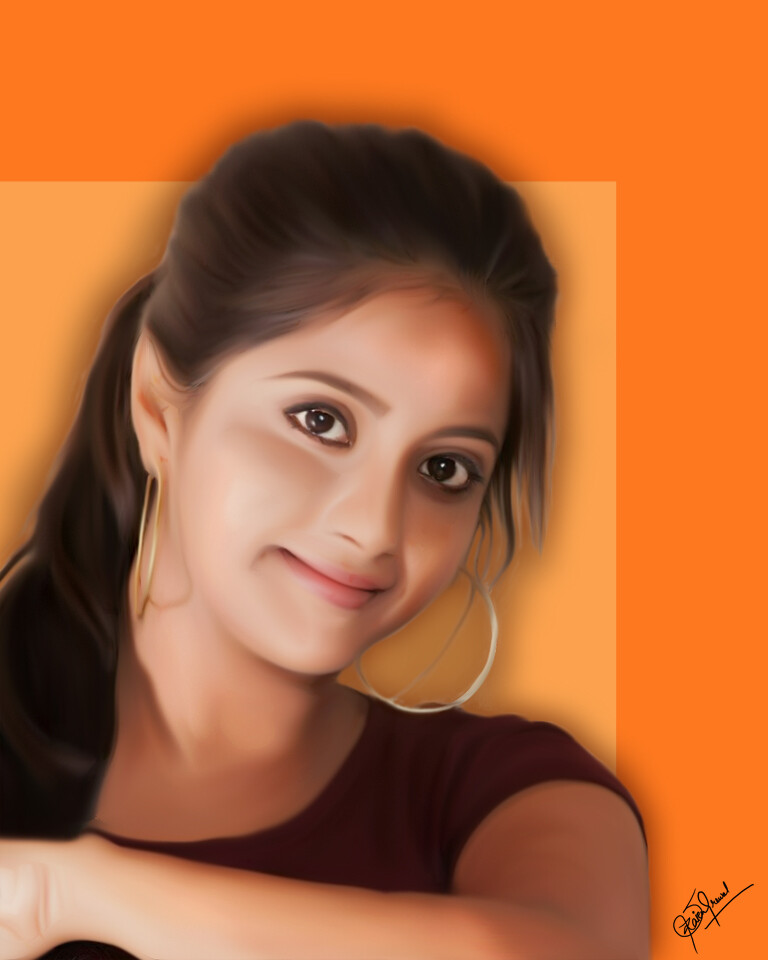 Artstation Smudge Painting In Photoshop Simran Grewal