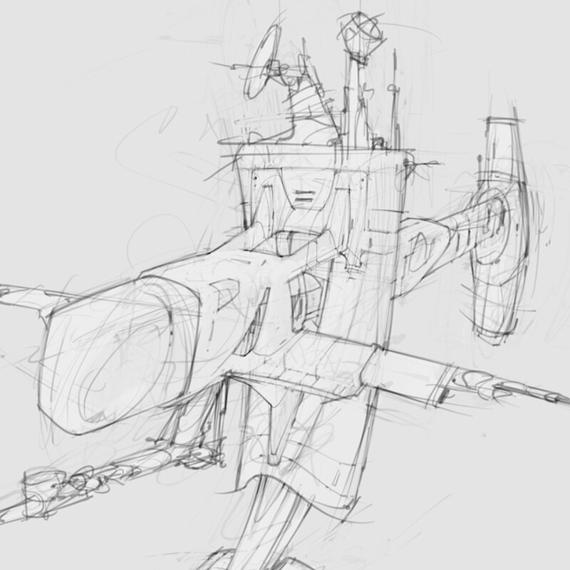 Sketchy Spacecraft 