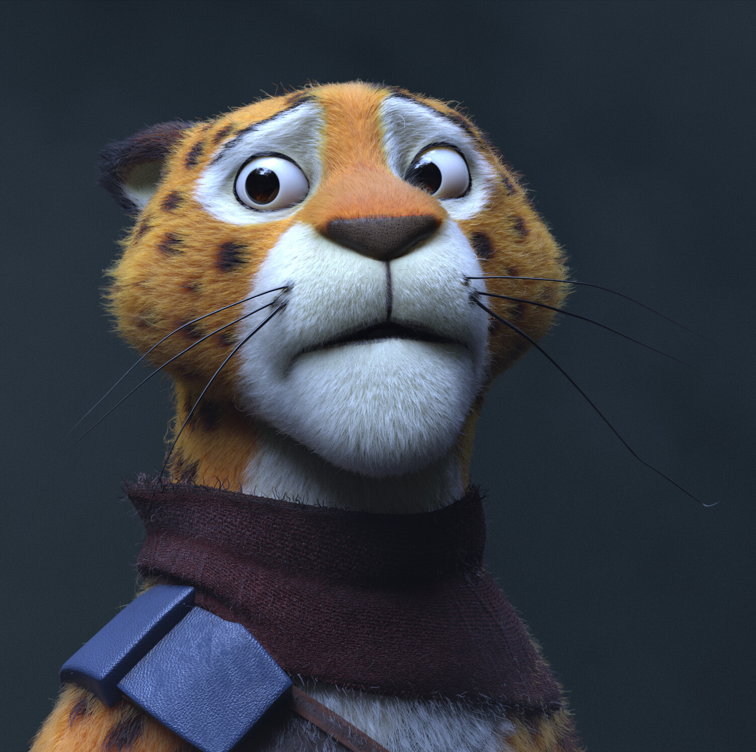 Leopard | Dark | Close Up