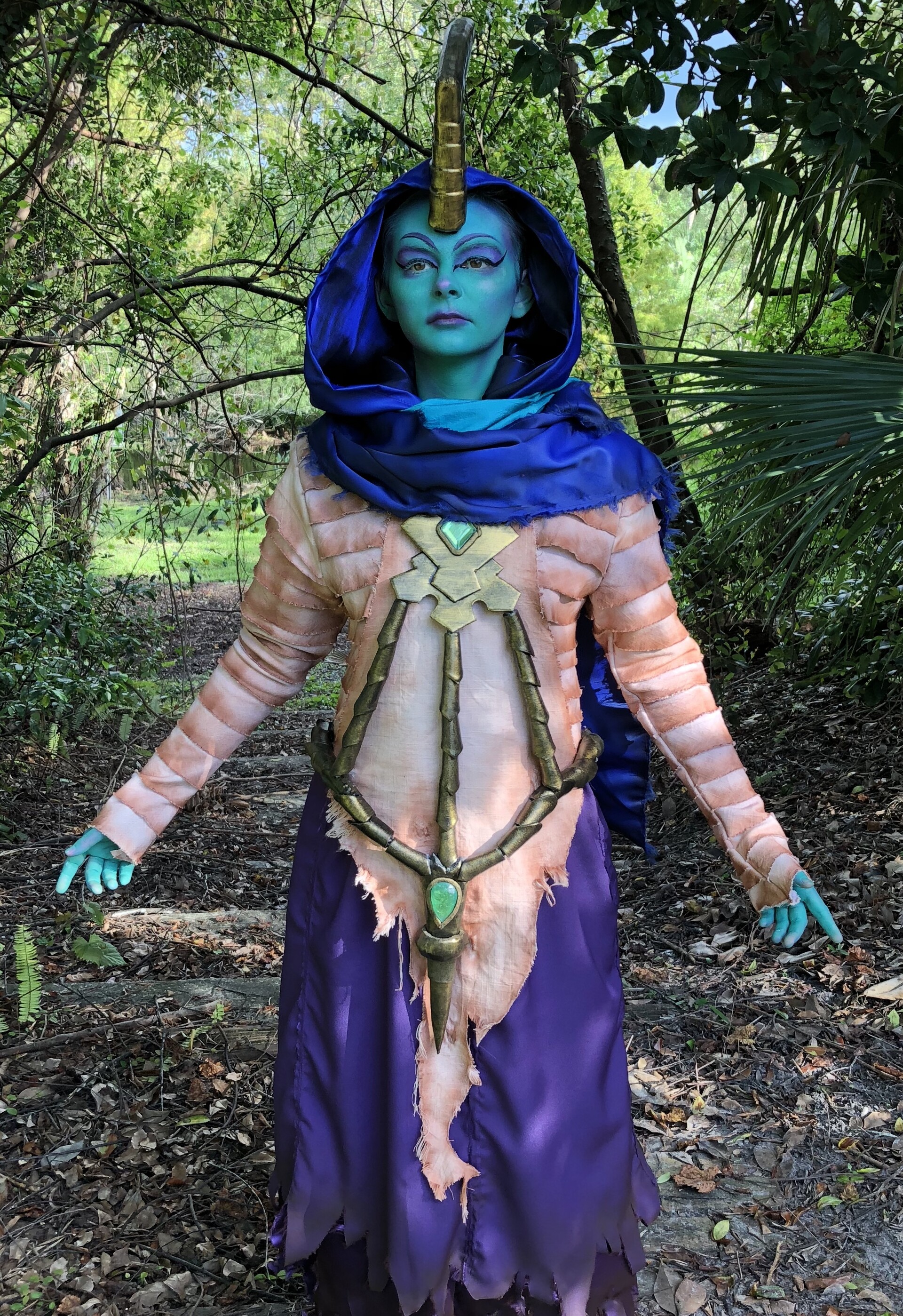 liga de leyendas soraka cosplay