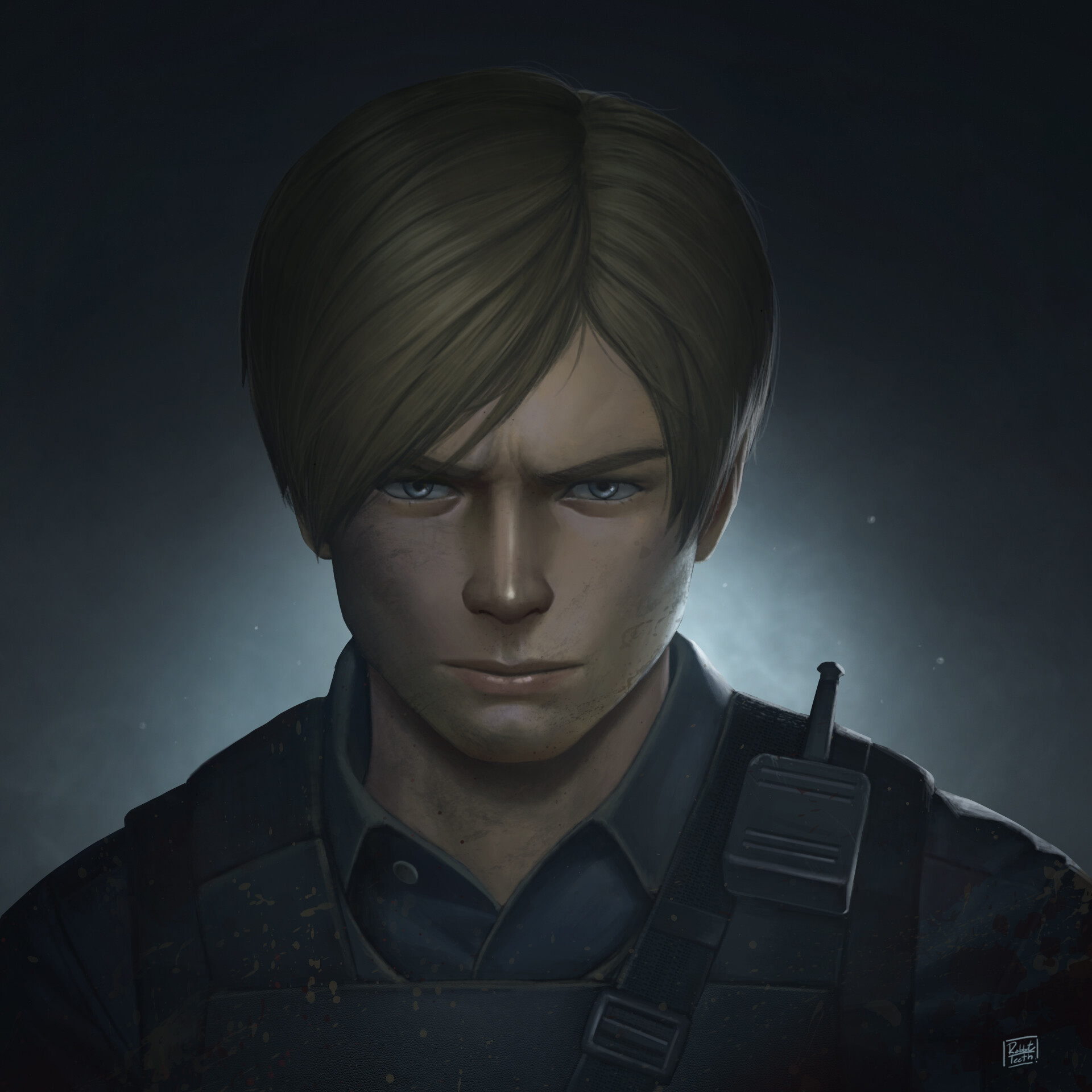 Artstation Leon S Kennedy Trinnawat Dumnoensilapa
