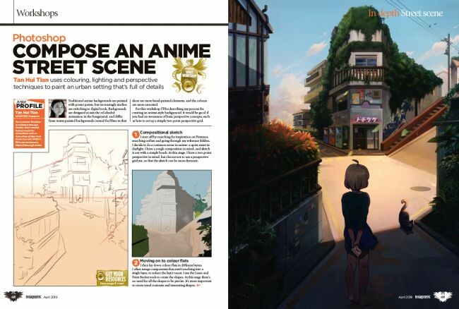 Page from ImagineFX