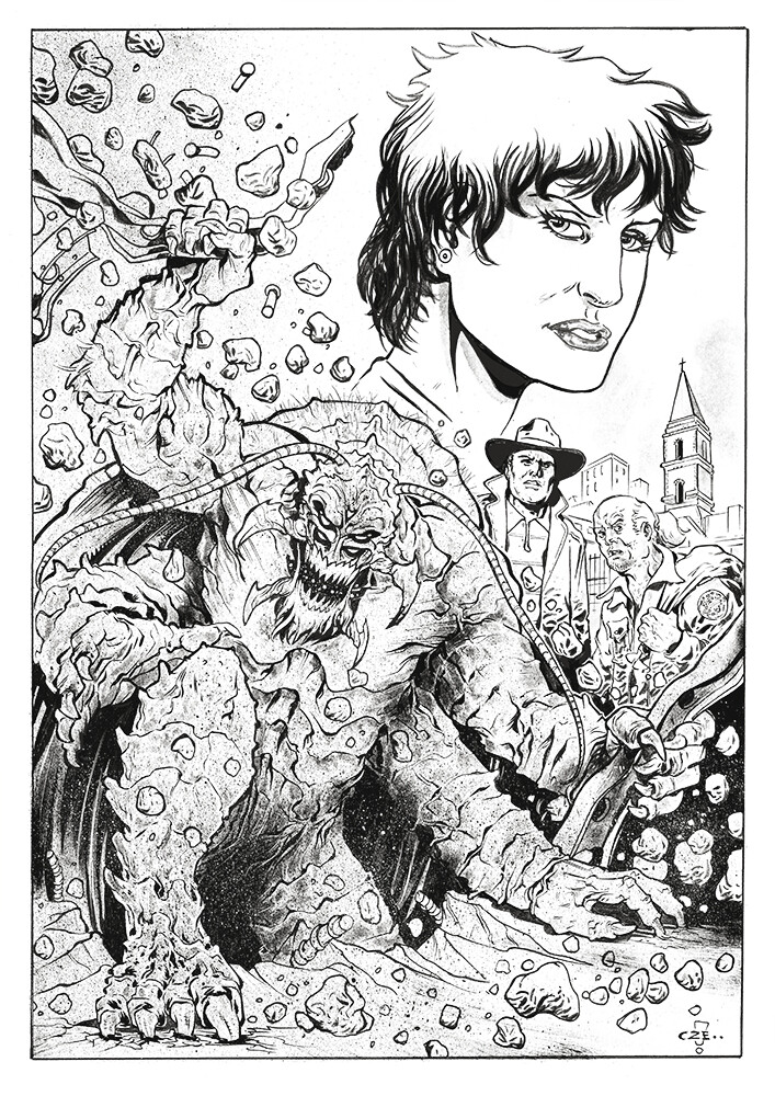 Original Art by Luis Czerniawski
