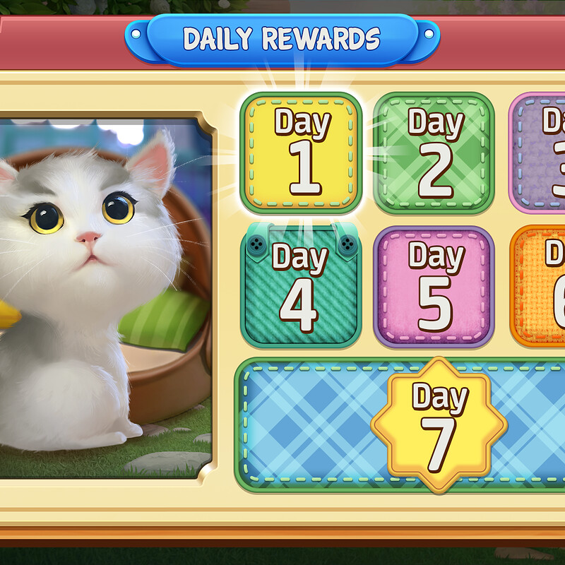Meow Match UI