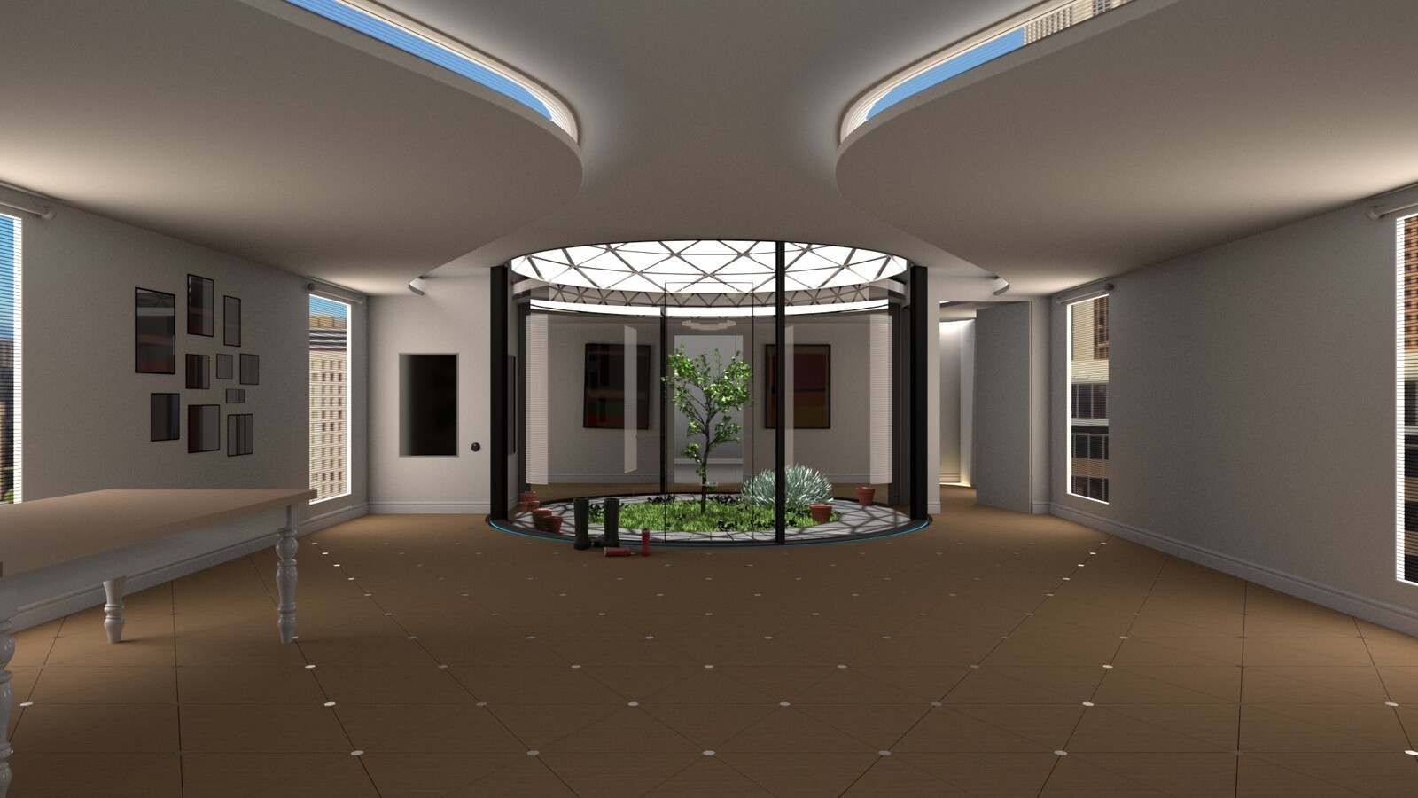 Metropia 2042: Curved Ceiling