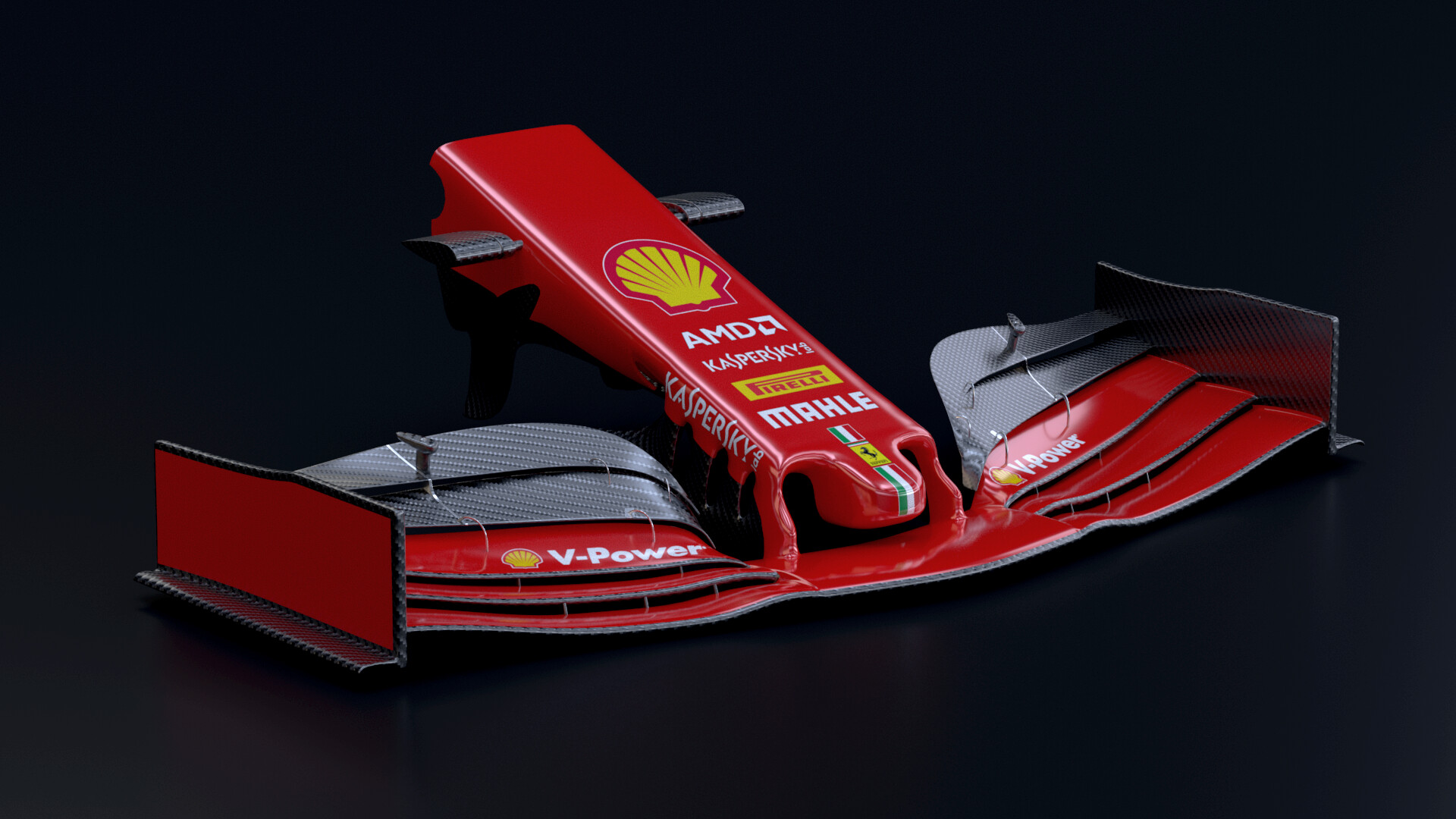 Artstation Ferrari Sf90 Front Wing Wip Mario Lobato Martinez