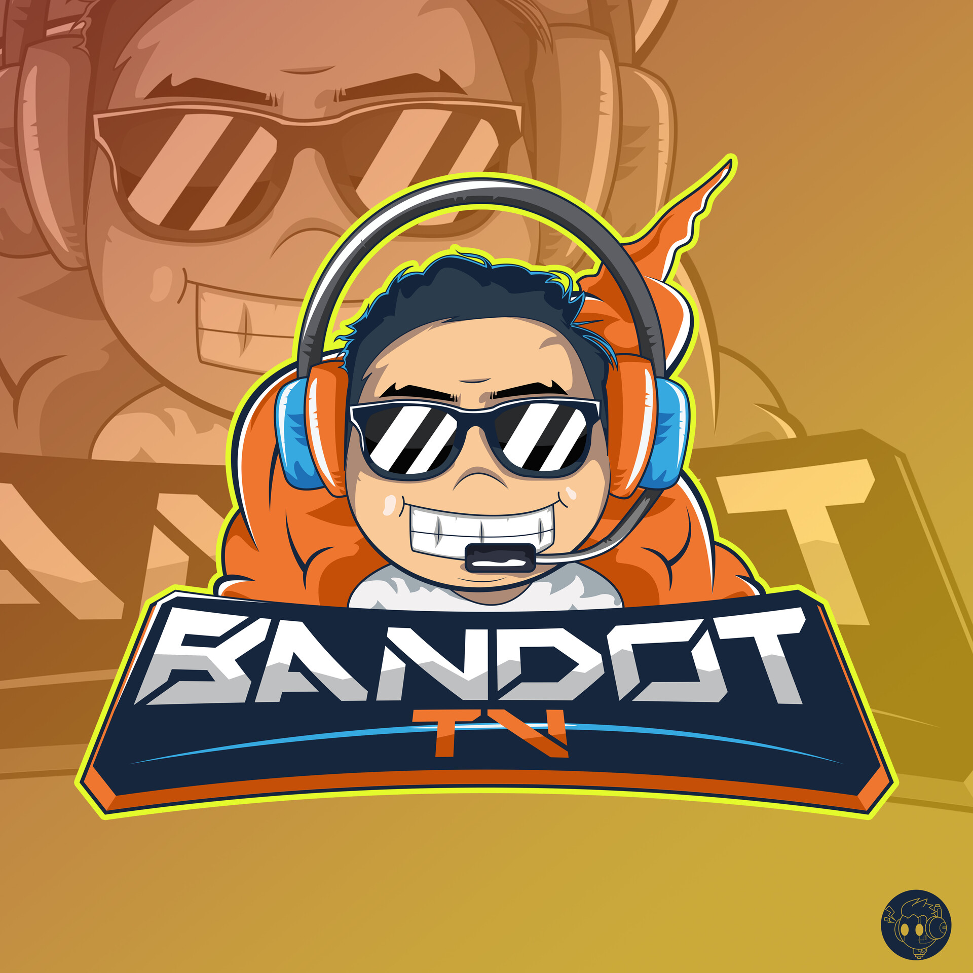Artstation Youtube Banner And Logo For Bandottv Almalik Storyteller