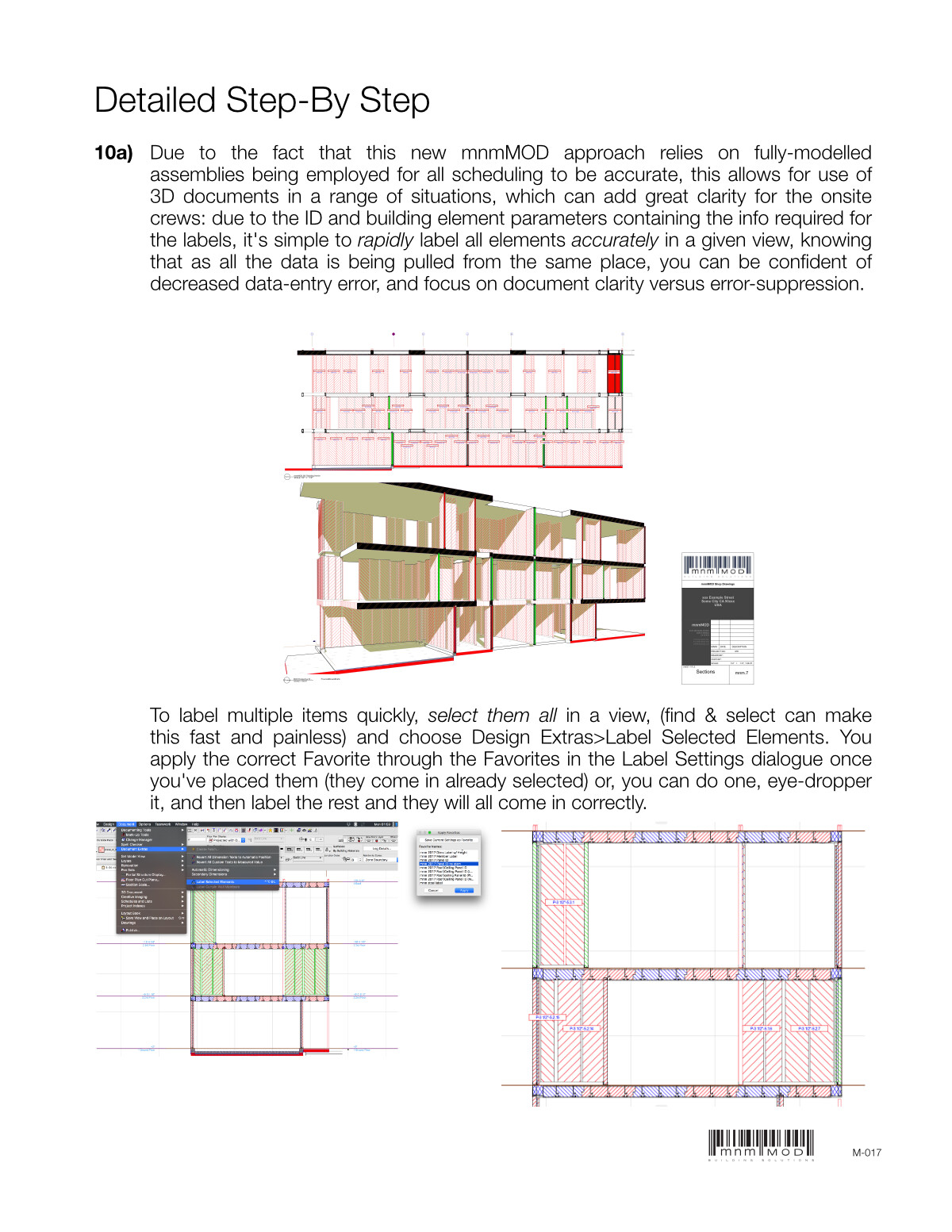 Old Work - Excerpt only of technical documentation of new mnmMOD system design tools, new design approach and new documentation [all my work]