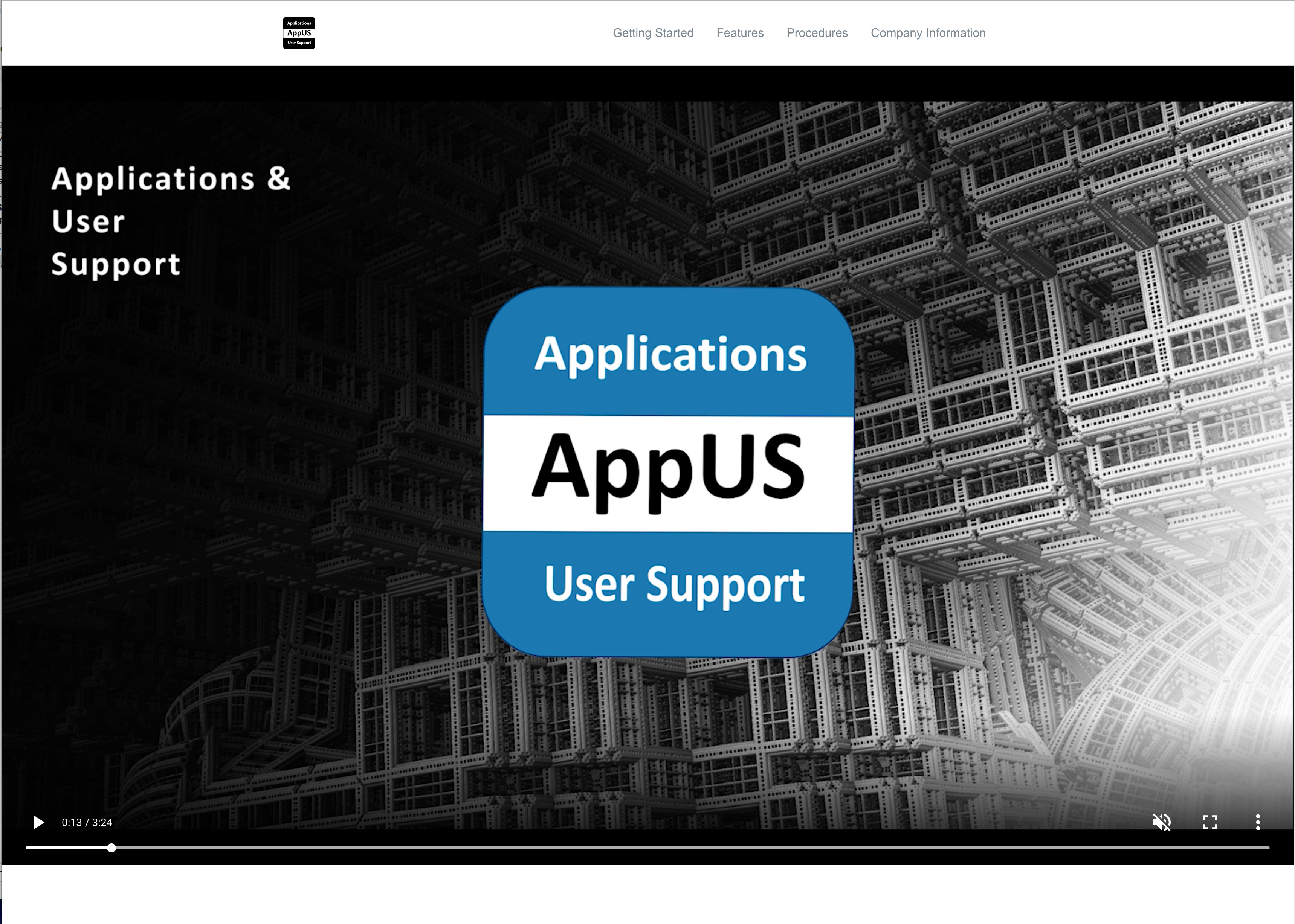 Earlier design iterations of AppUS' HTML 5 based help system