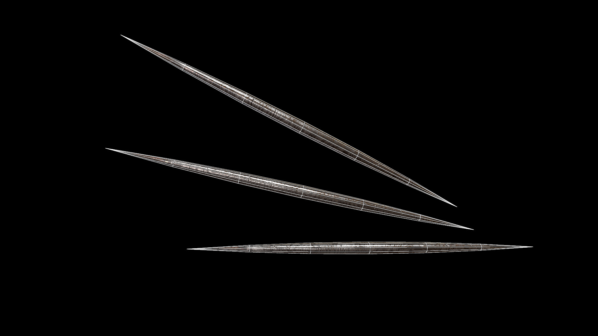 Weapon Throwing Needles