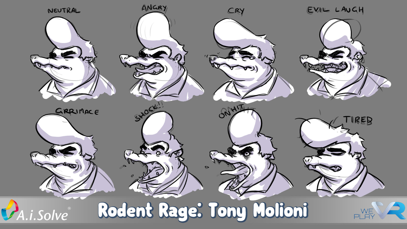 Motion sheet: face