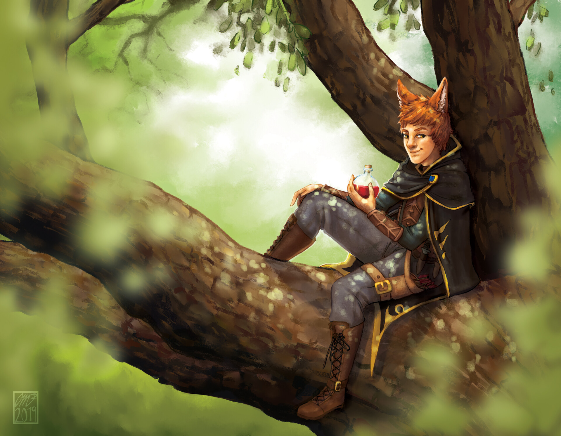 ArtStation Kitsune Rogue