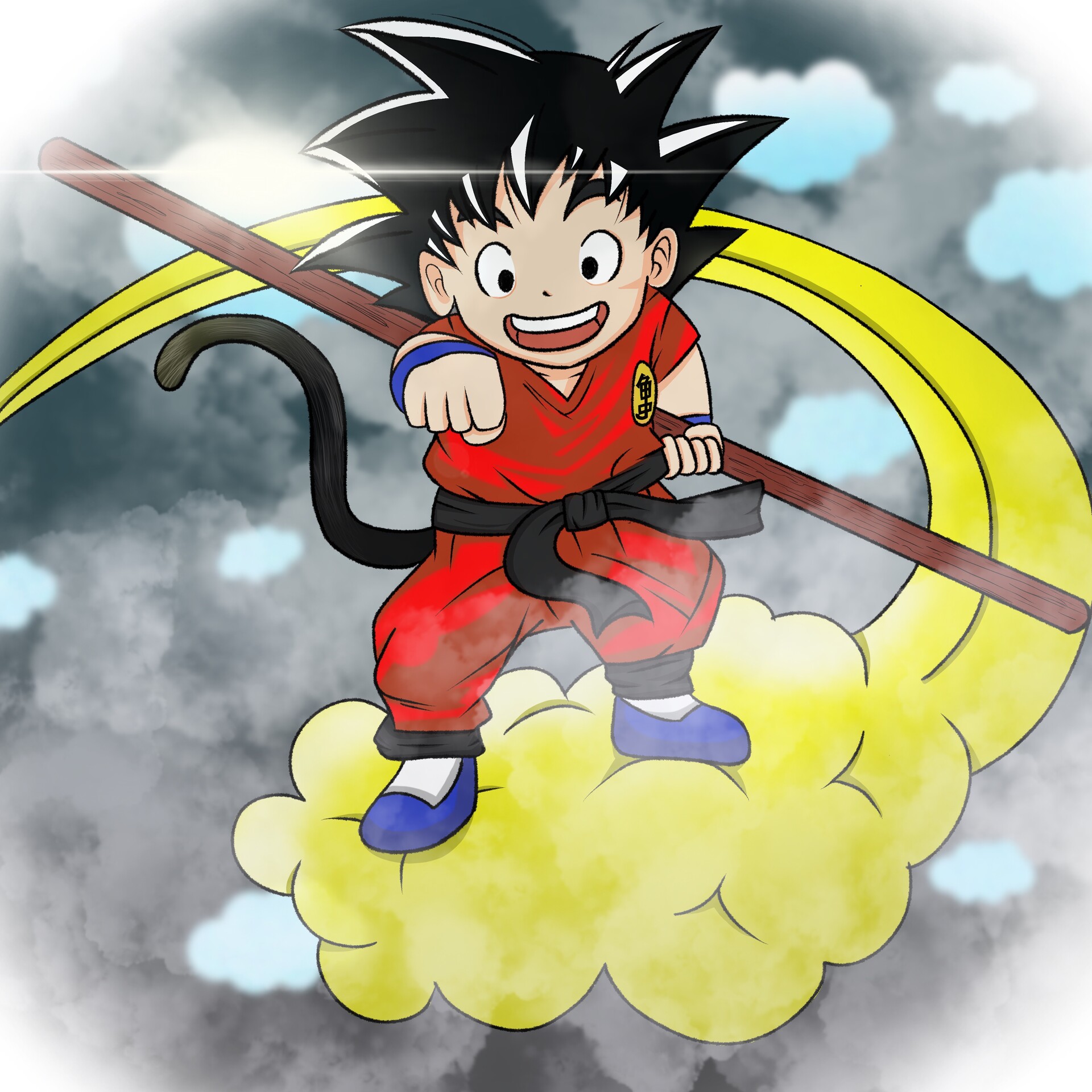 Artstation Goku Dragon Ball Z Subhash Kumar
