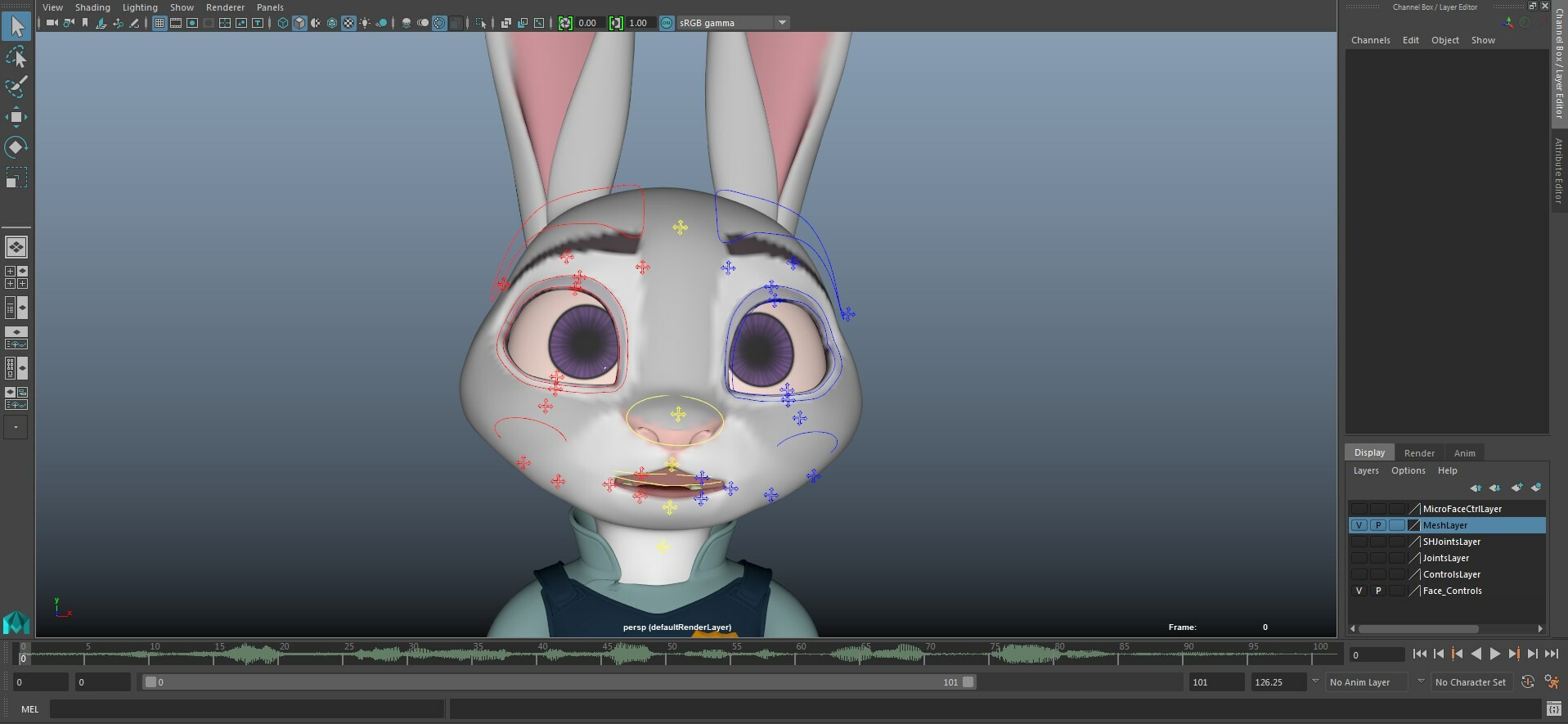 ArtStation - LipSync Animation - Judy Hopps - Rabbit from Zootopia [3D]