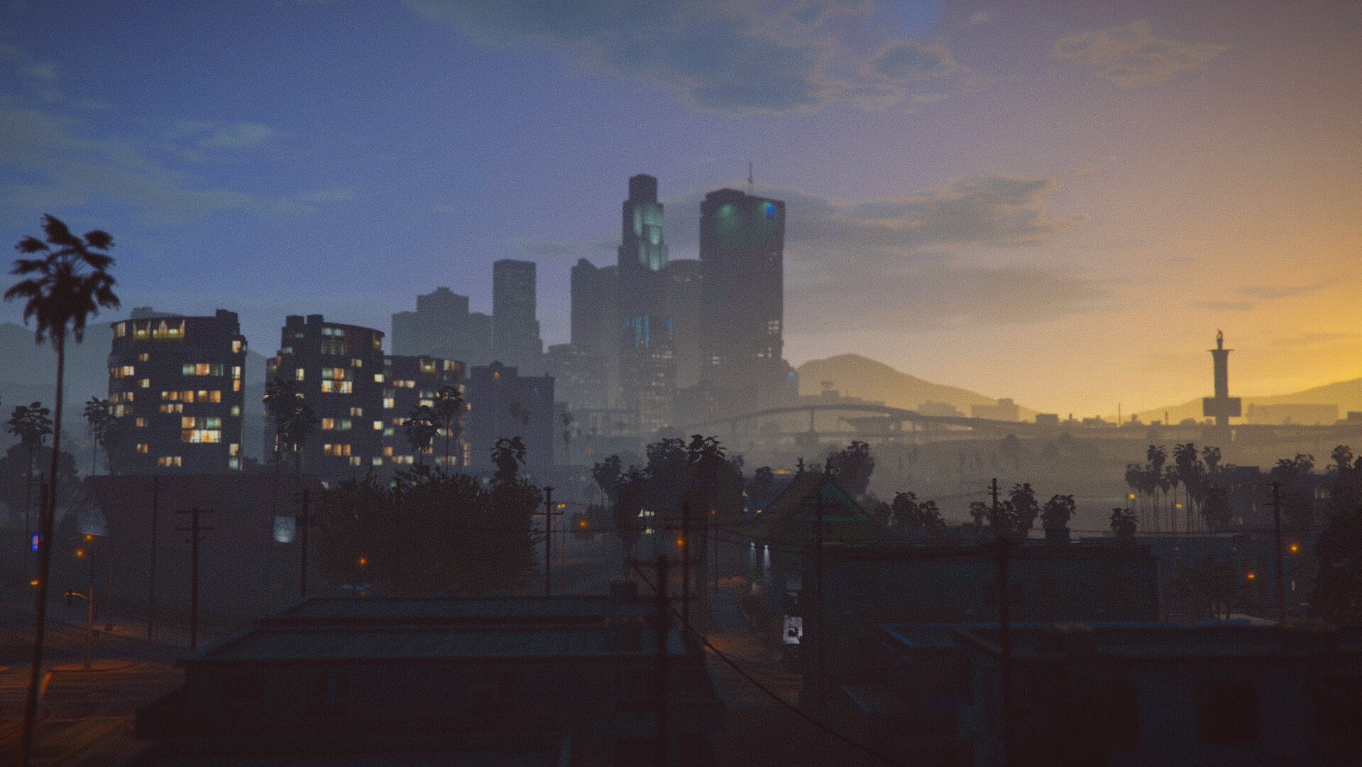 Grand Theft Auto 5: Los Santos landscape art – in pictures