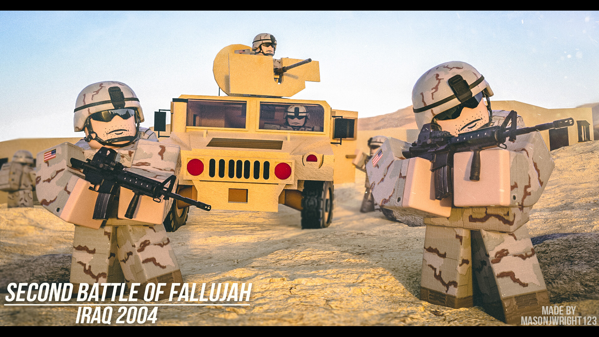 Artstation Fallujah Mason W - military roblox war
