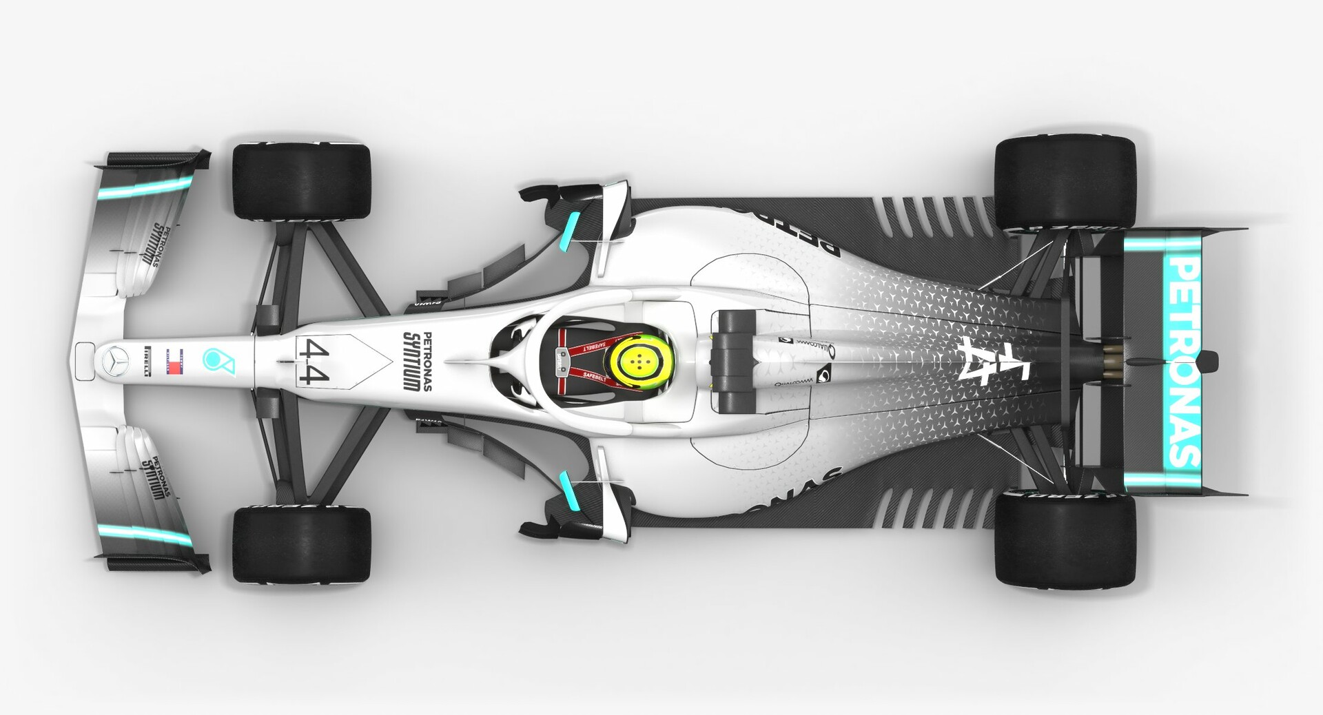 Oleksii Sergiyovych Mercedes F1 W10 Eq Power Formula 1 Season 2019 3d Model