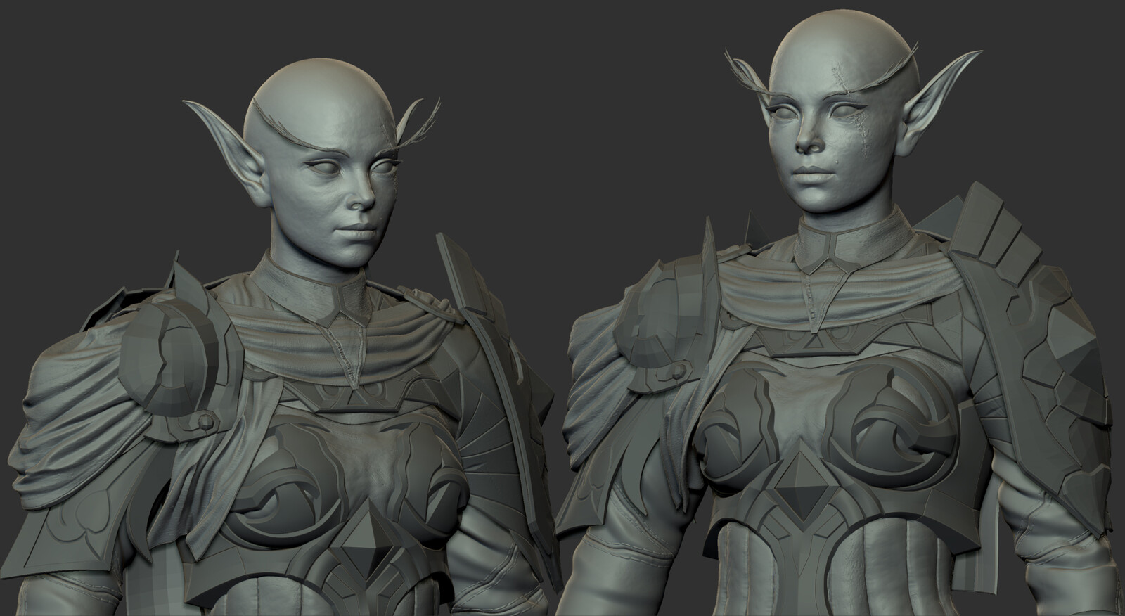 Zbrush model preview