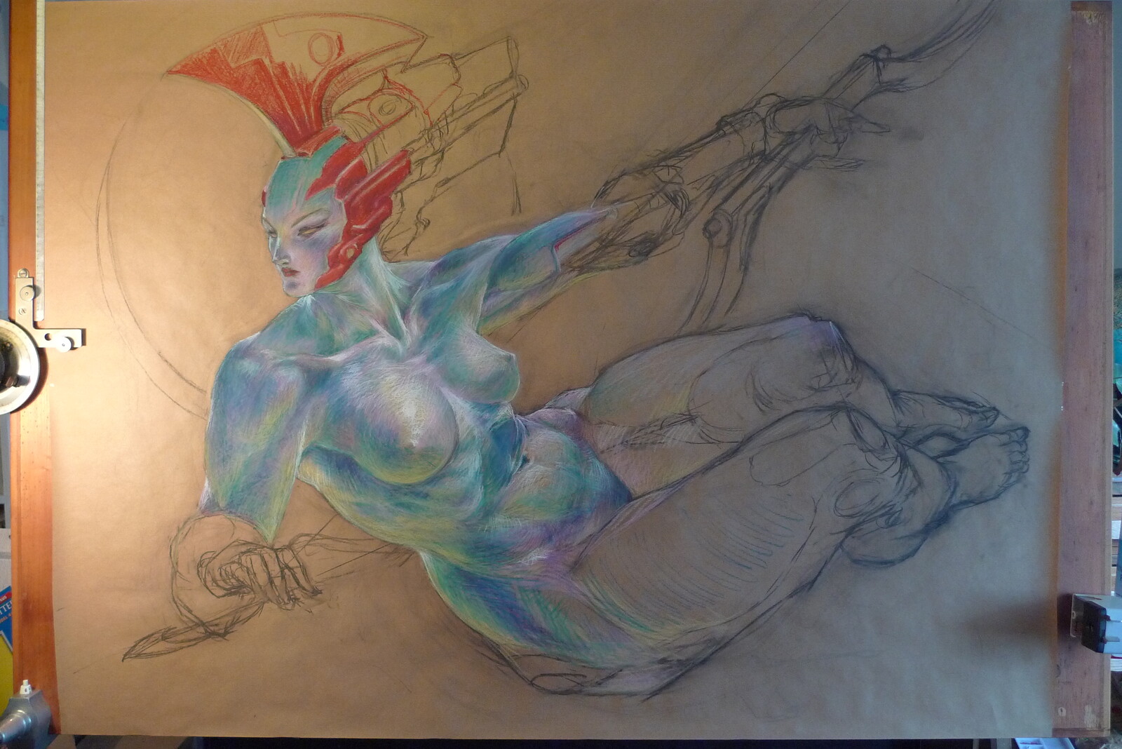 oilpastel wip1