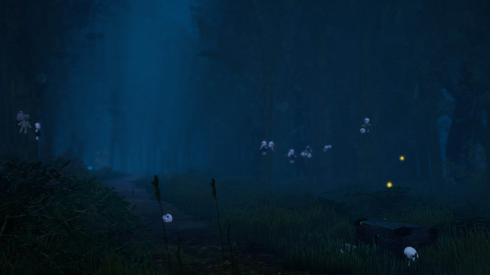 Island Of The Dolls At Night