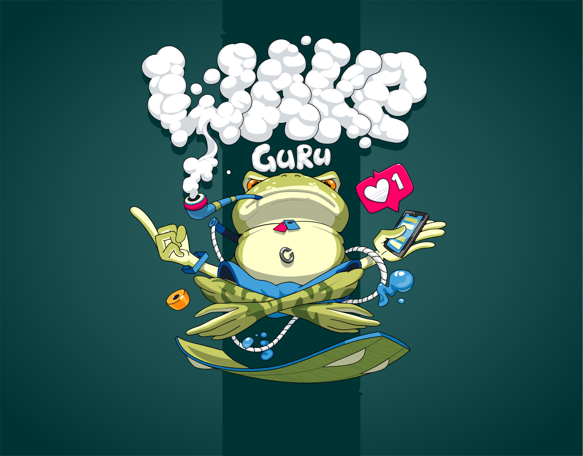 Russian guru. Pavel Dex работы