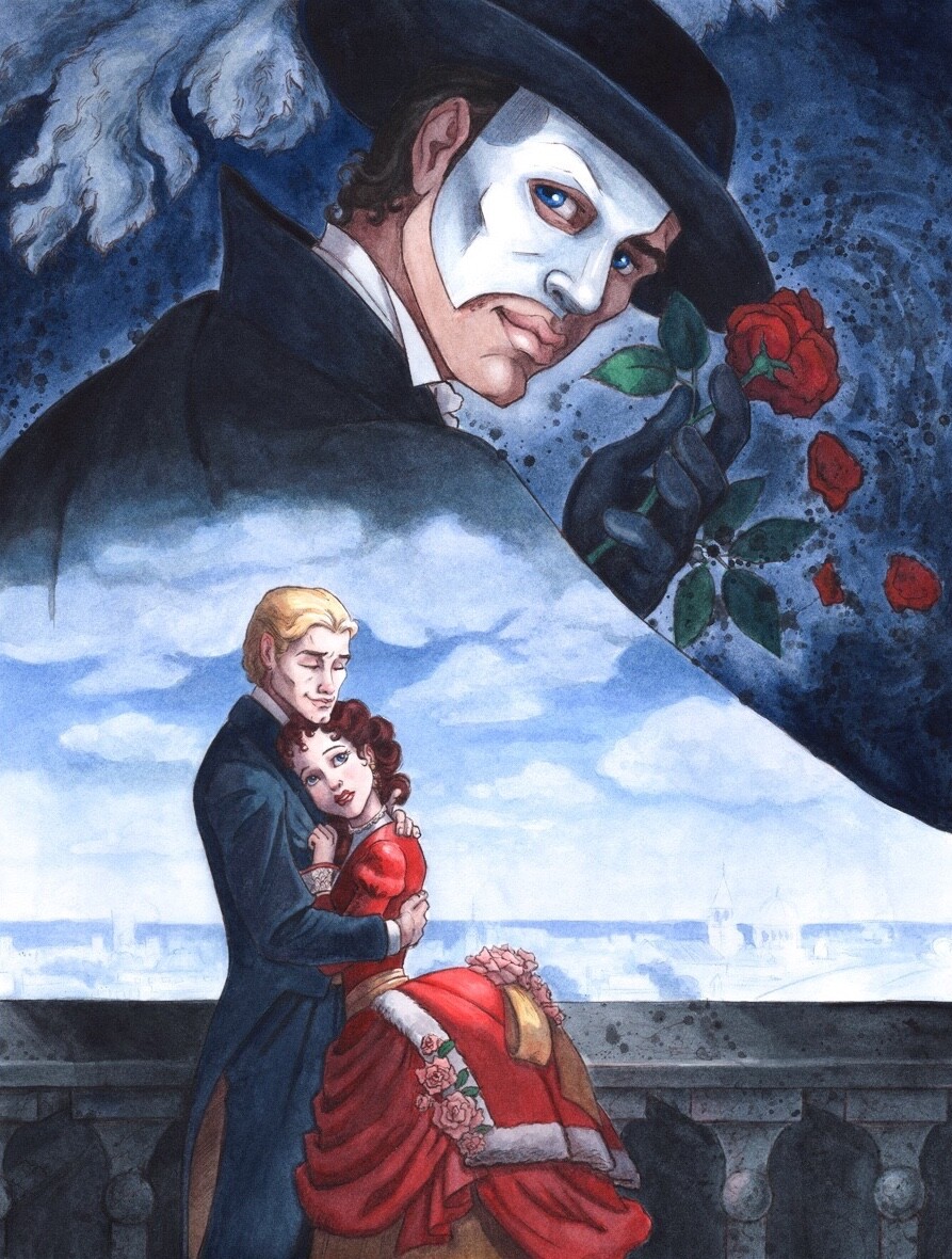Phantom of store the opera art