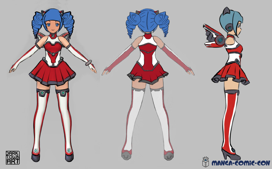 T Pose conceptart