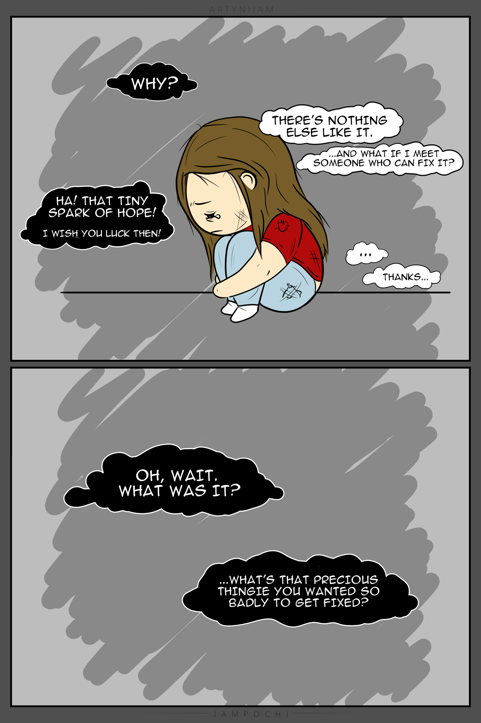 Artstation Comic Broken Jam Jam