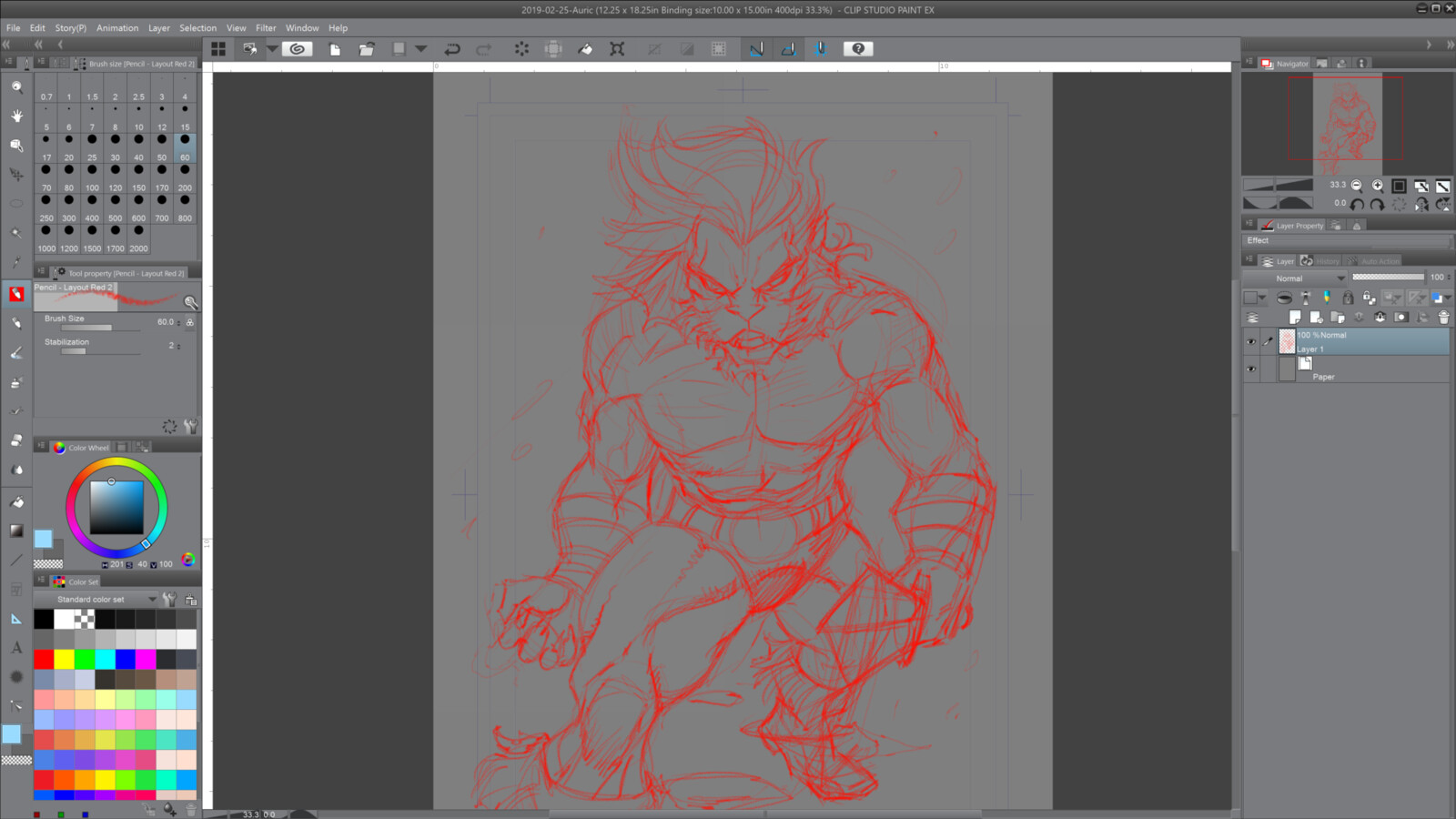 01- Rough concept sketch