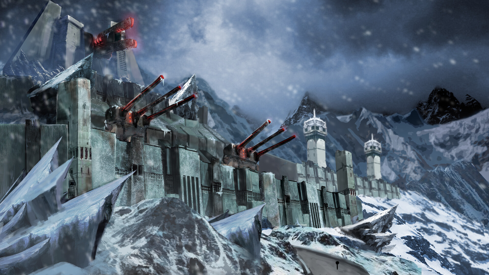 ArtStation - Snow Fortress