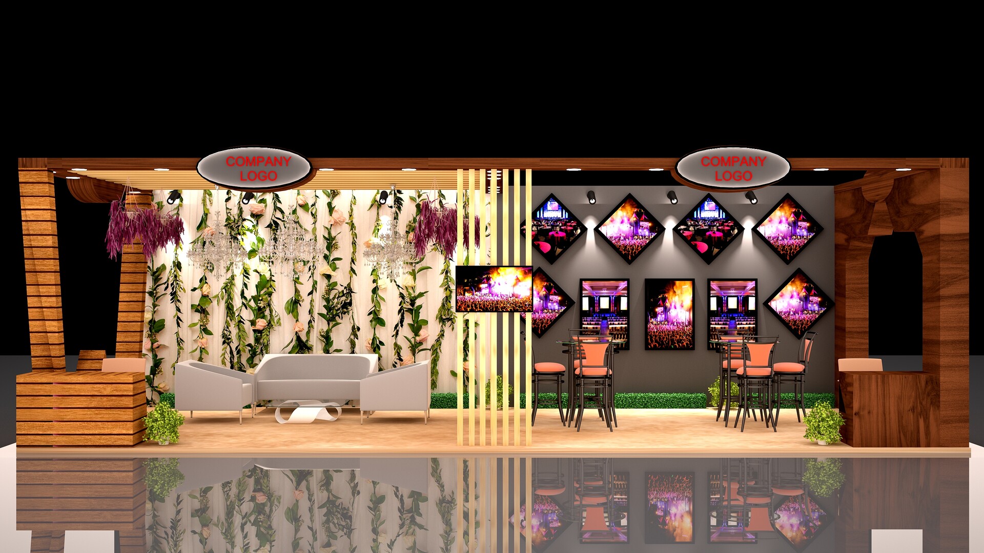 Artstation Stall Design Wedding Corporate Stall Design